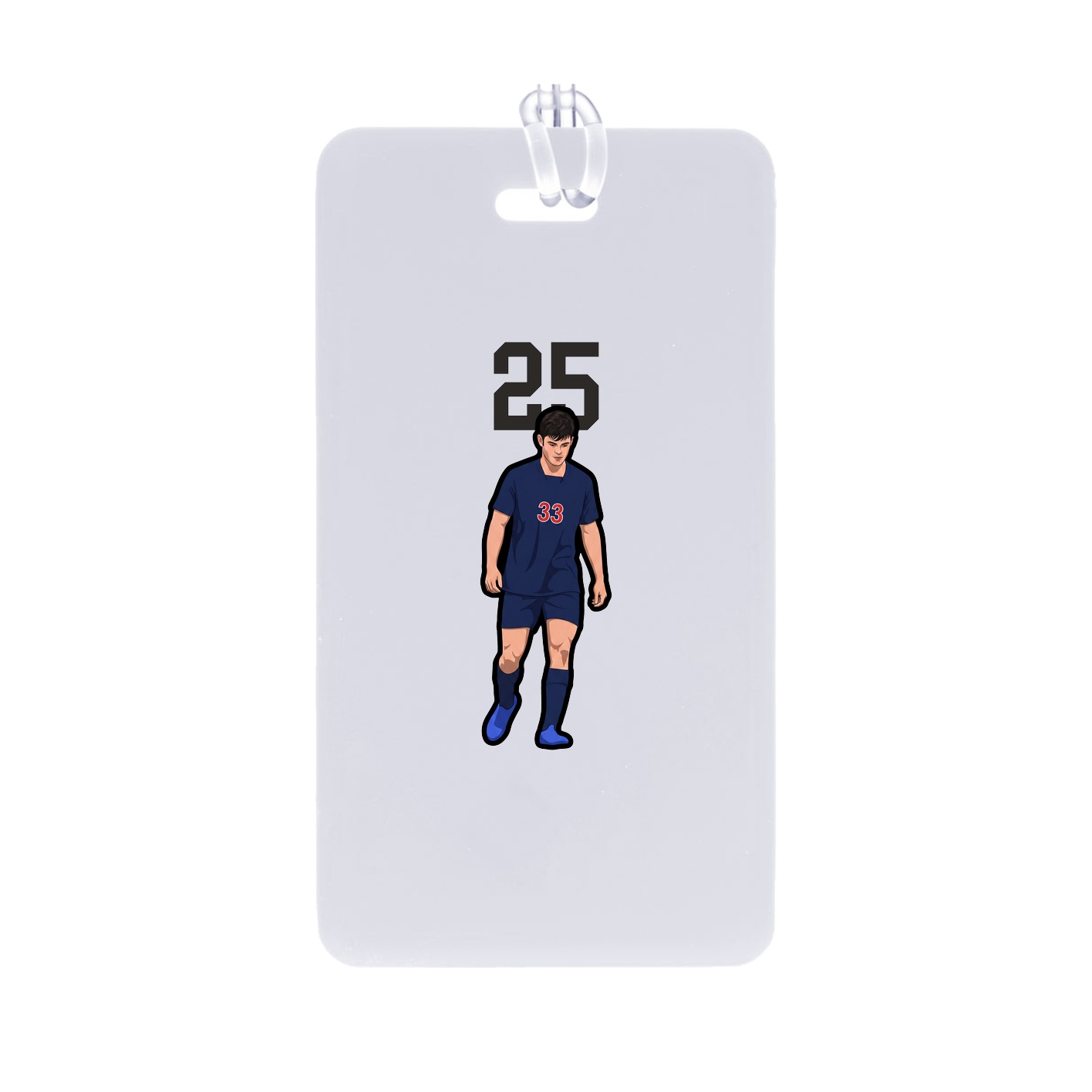 Bag Tag — Number Top in Classic