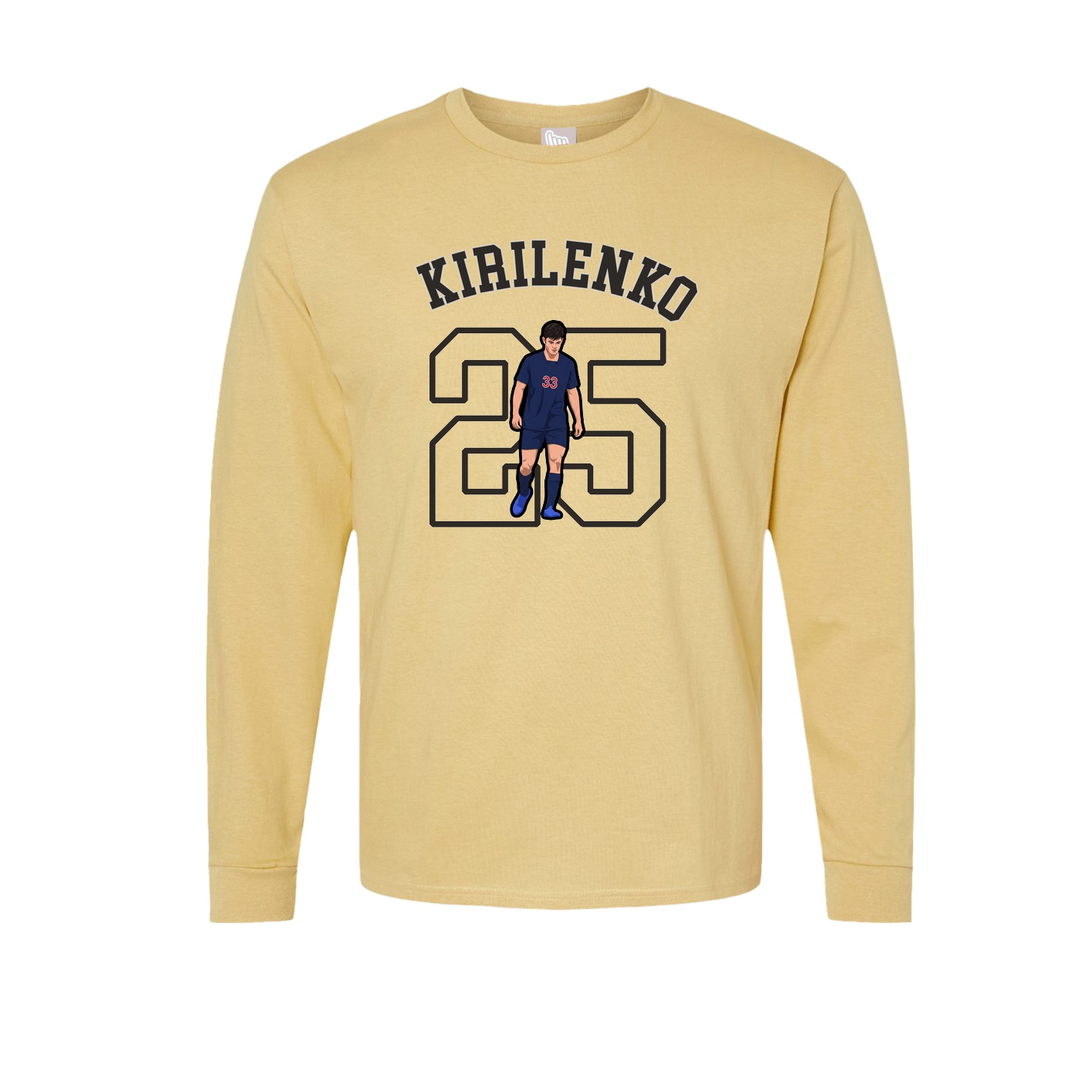 Long Sleeve Tee — Shirsey Arch in Vegas Gold