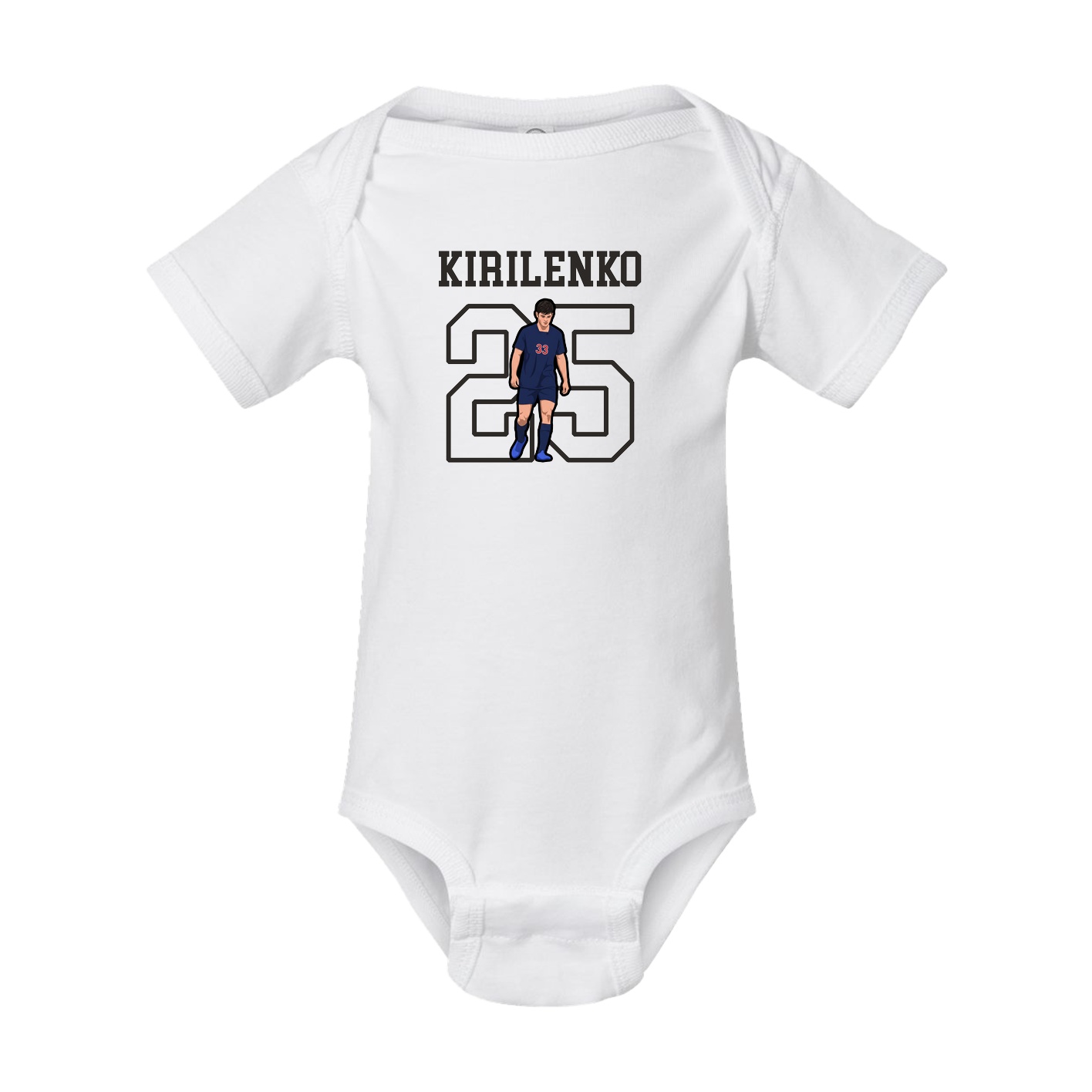 Baby Onesie — Shirsey in White