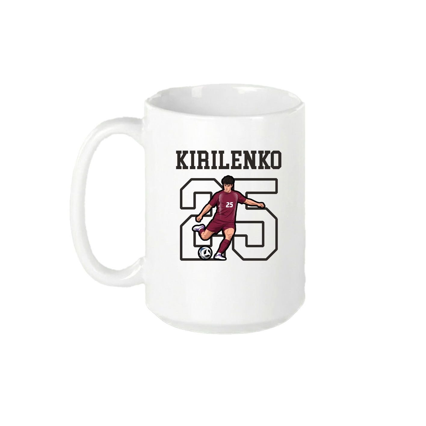 15oz Coffee Mug — Shirsey in White