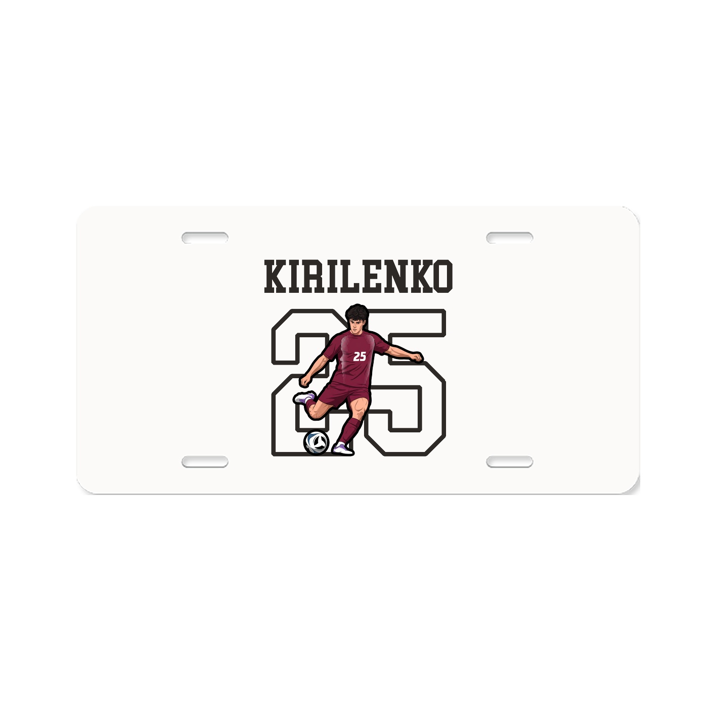 License Plate — Shirsey in Classic