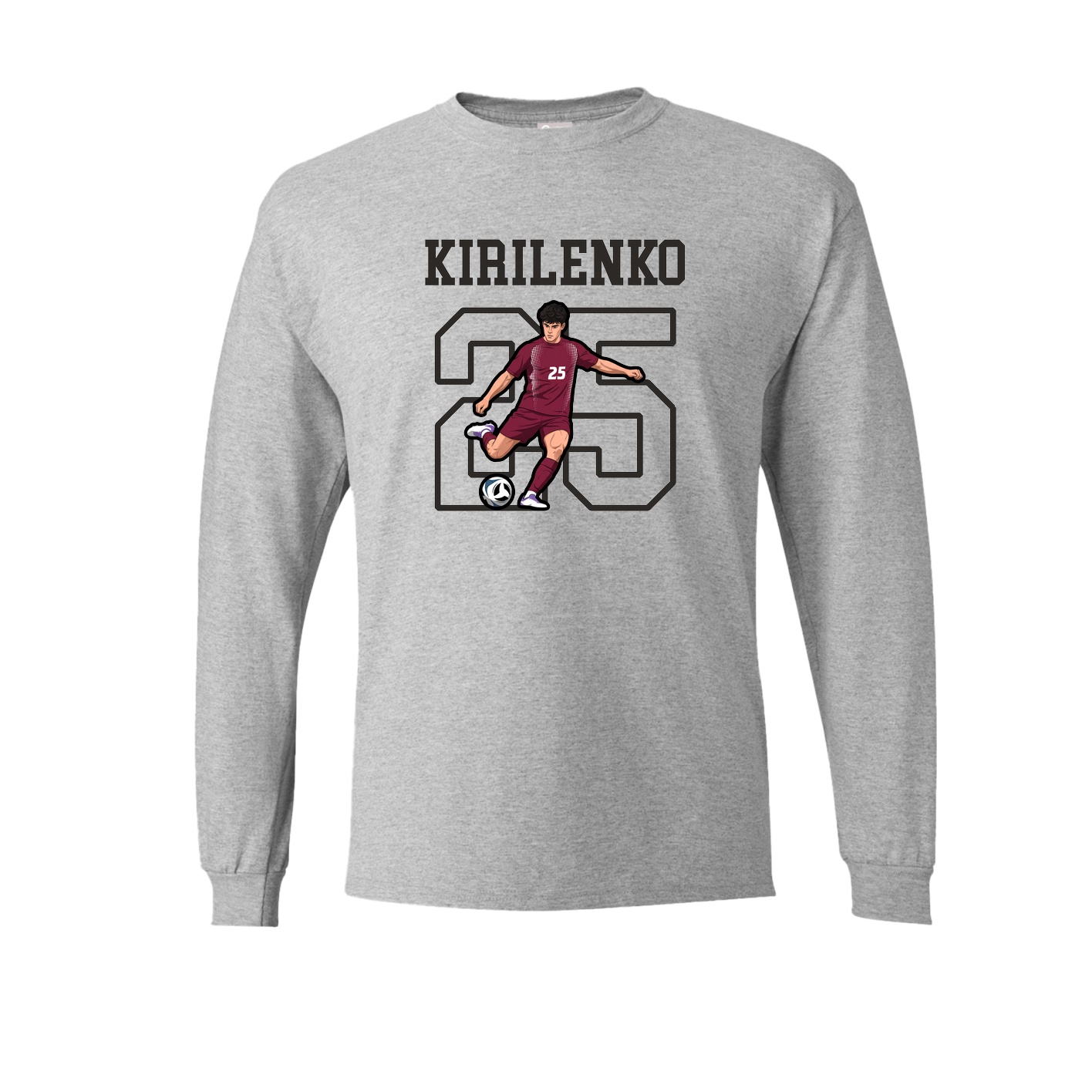 Long Sleeve Tee — Shirsey in Grey