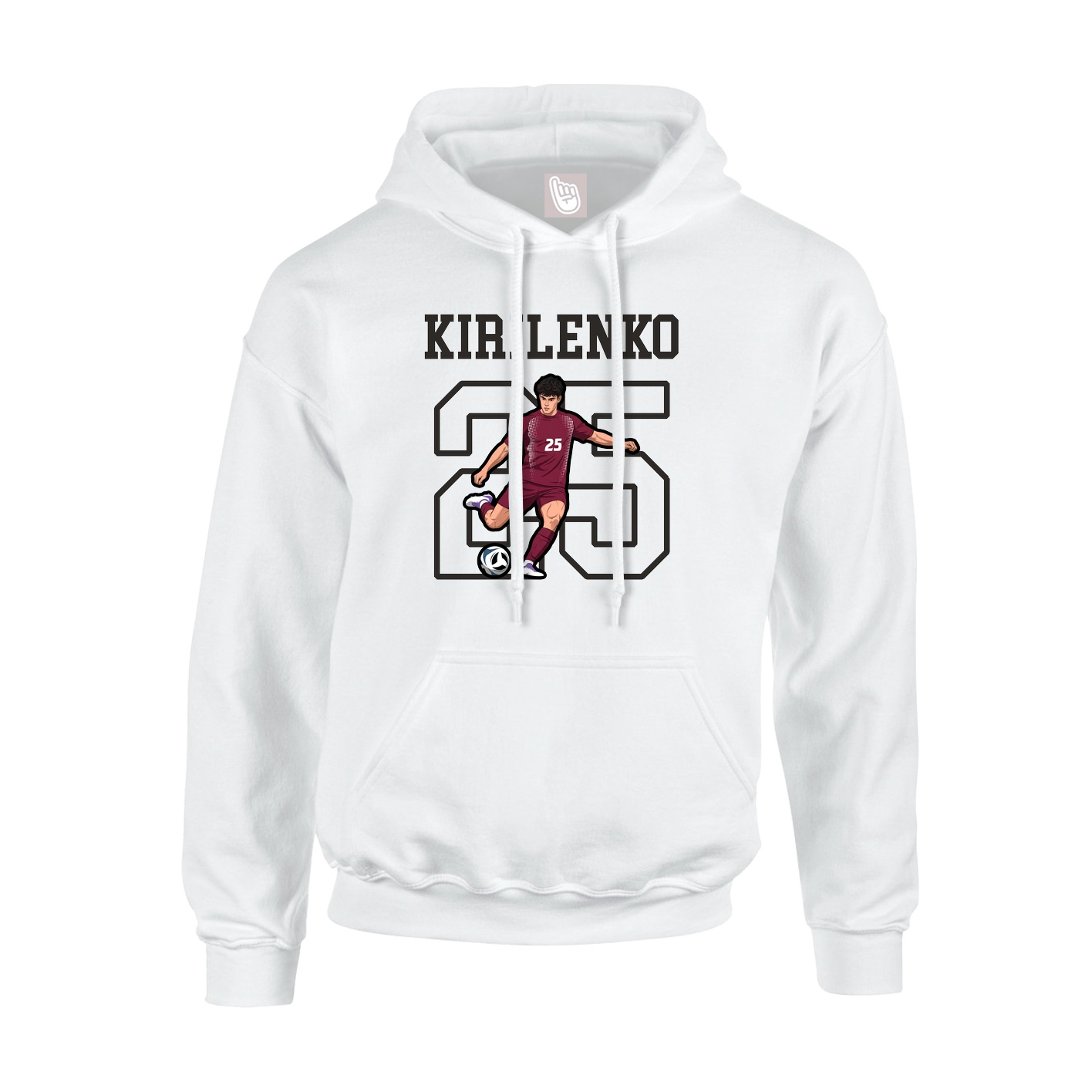 Youth Hoodie — Shirsey in White