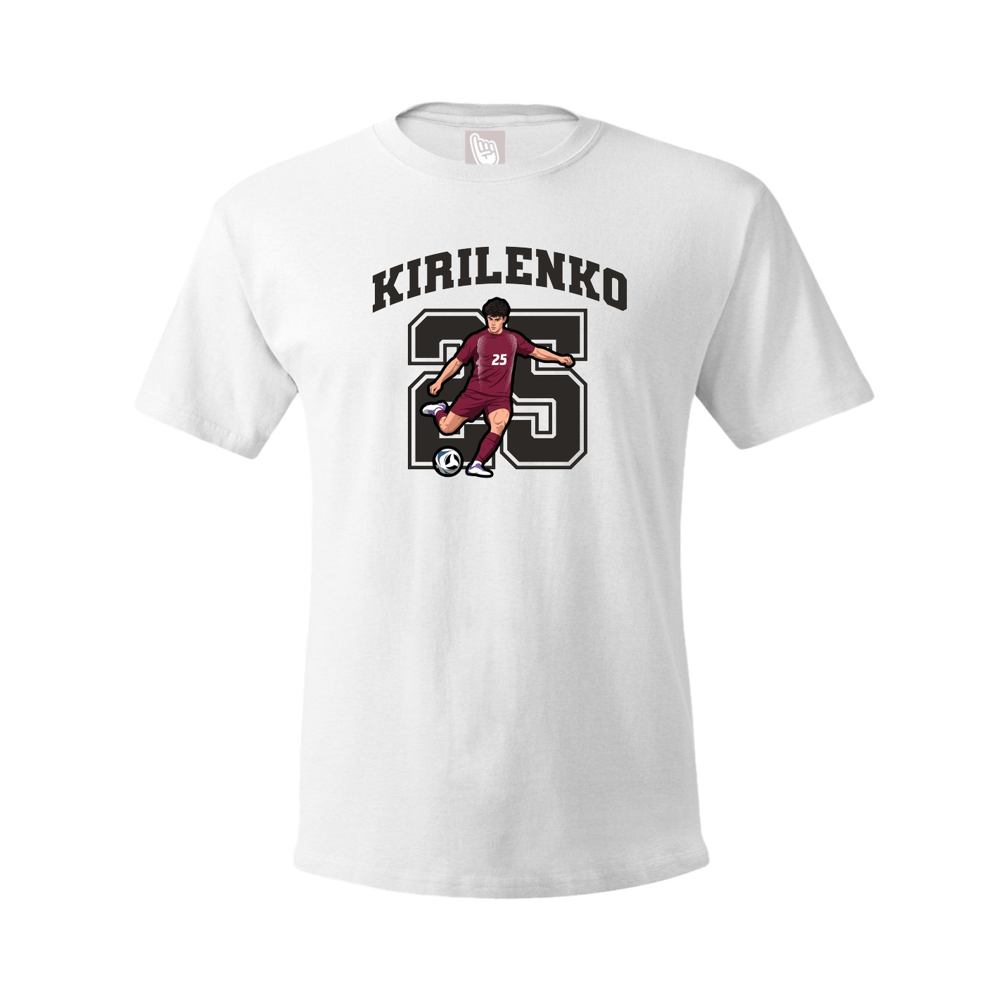 Tee — Number in White