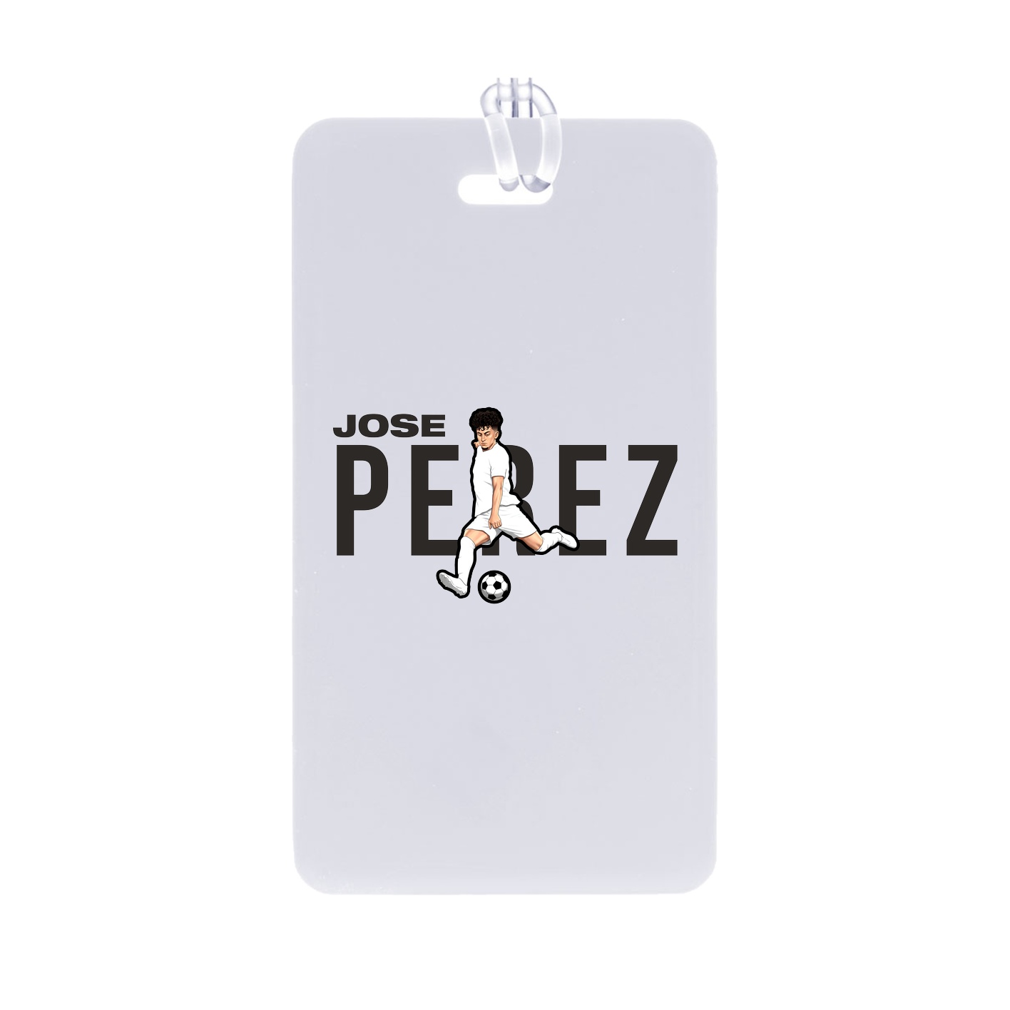 Bag Tag — Player Name in Classic