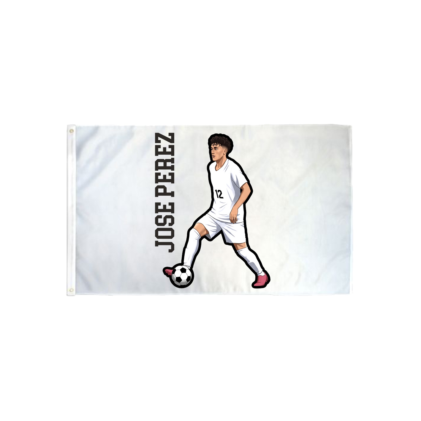 3x5 Flag — Name Vertical in Classic