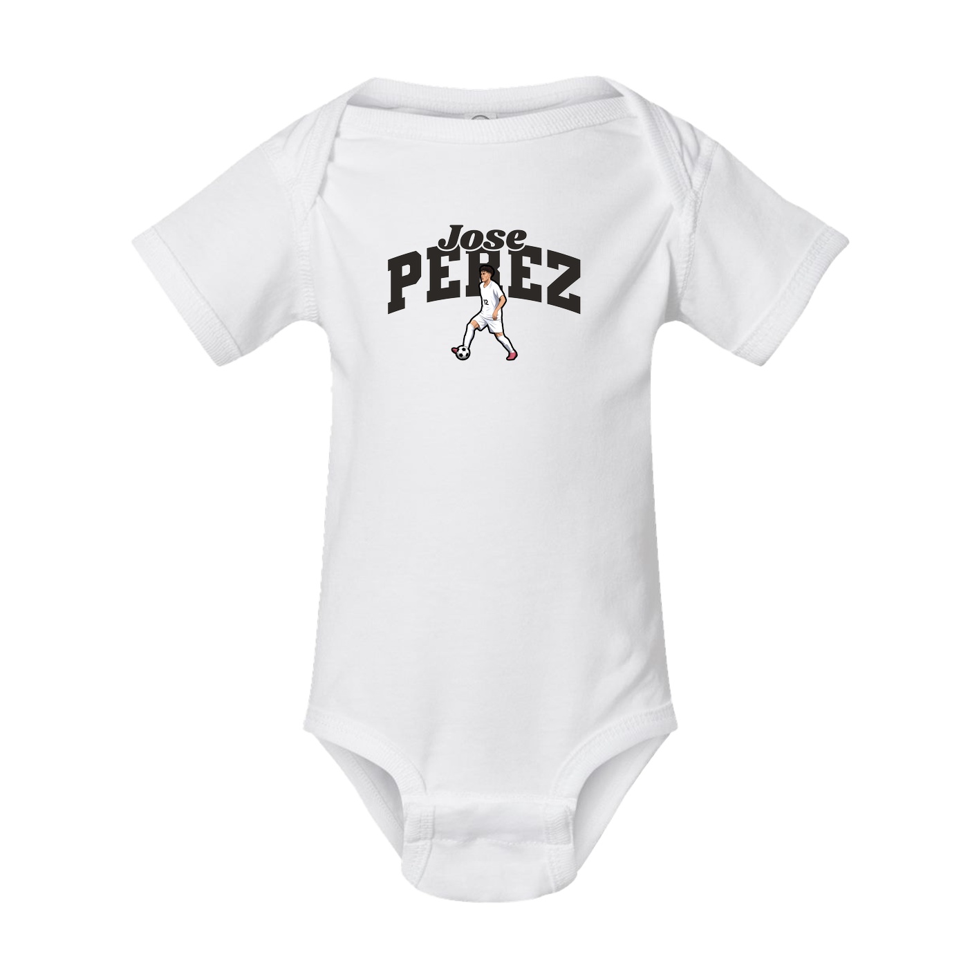 Baby Onesie — Signature Arch in White