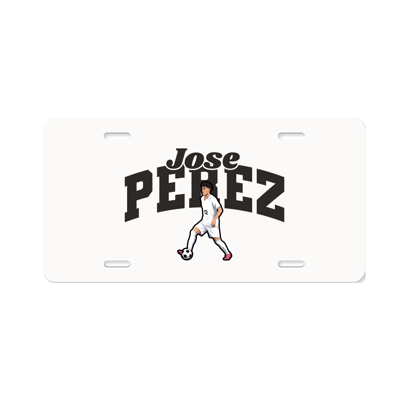License Plate — Signature Arch in Classic