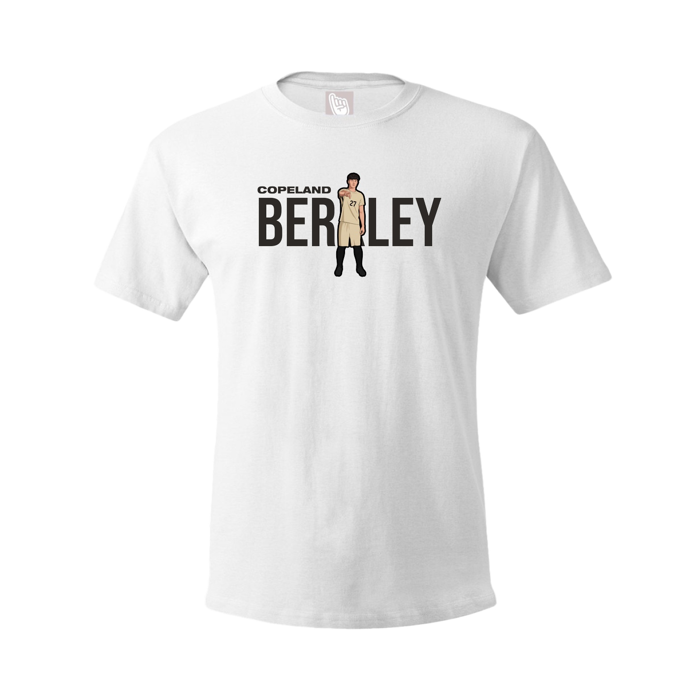 Youth Tee — Player Name in White