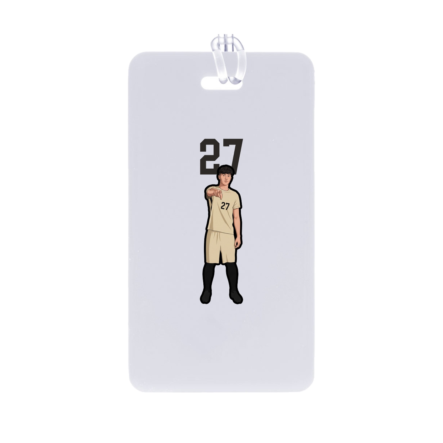 Bag Tag — Number Top in Classic