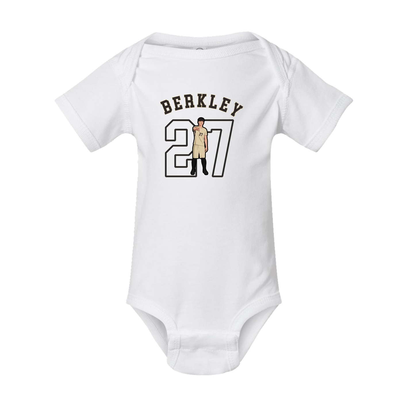 Baby Onesie — Shirsey Arch in White