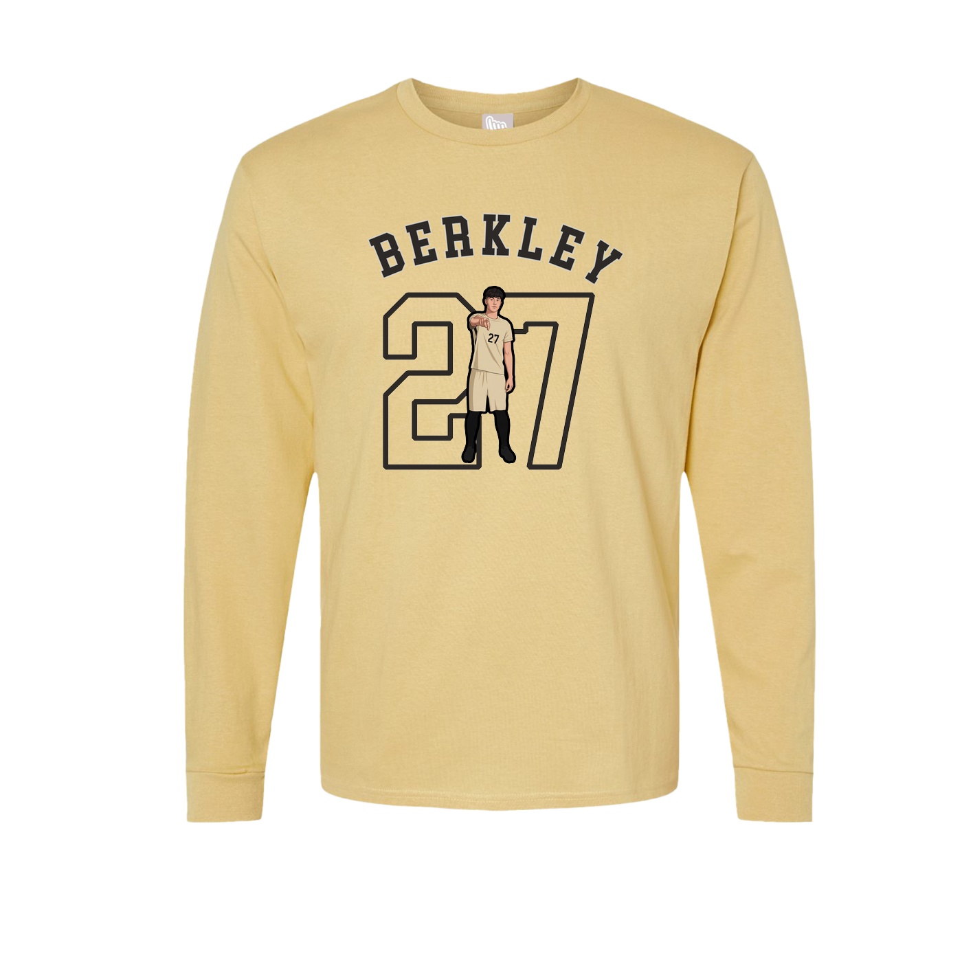 Long Sleeve Tee — Shirsey Arch in Vegas Gold