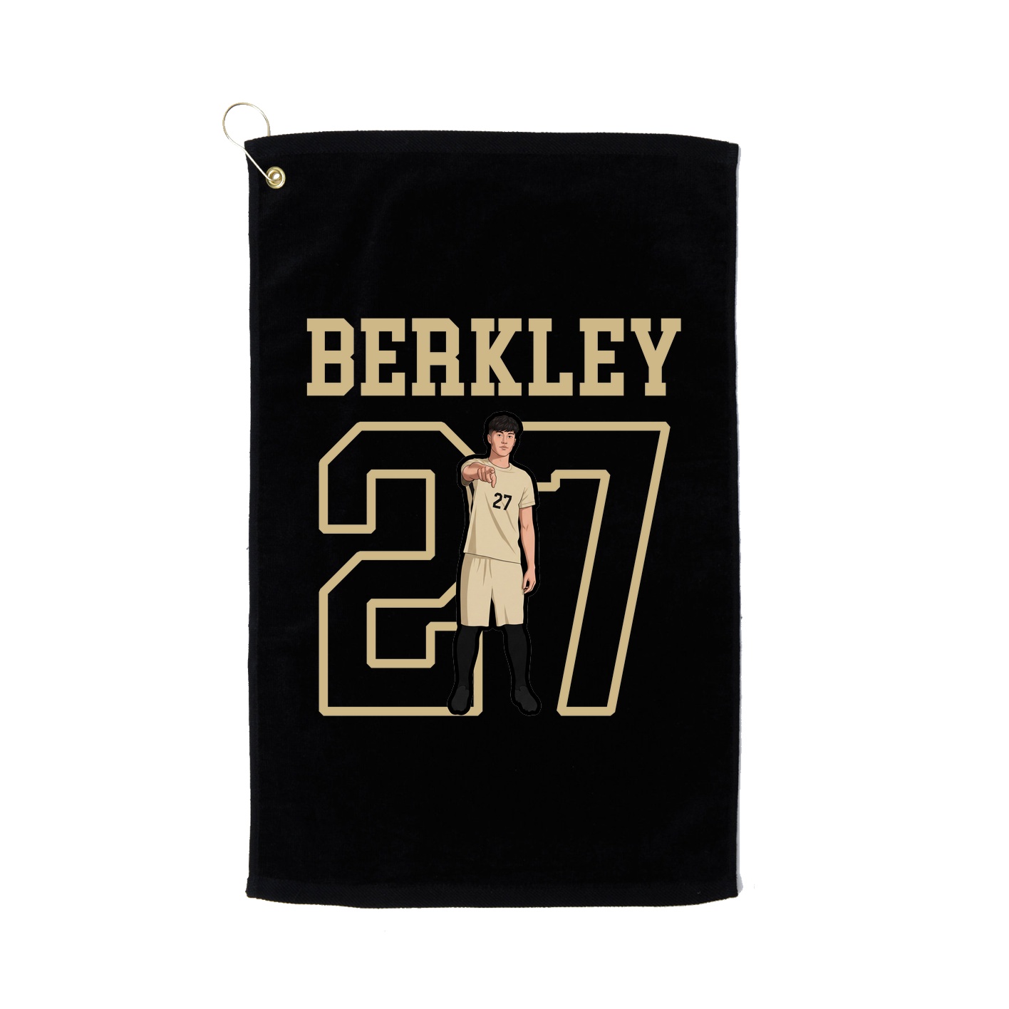 Golf Towel — Shirsey in Black