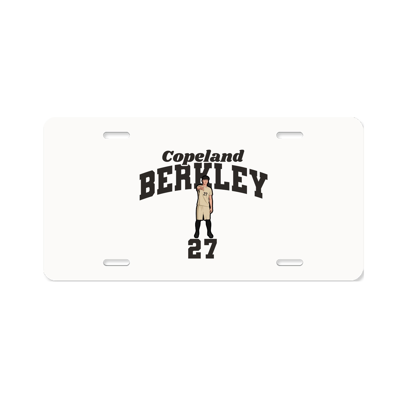 License Plate — Signature Arch in Classic
