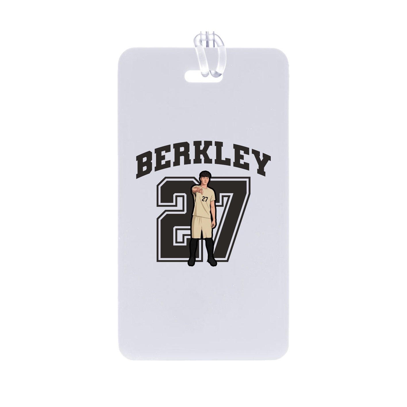 Bag Tag — Number in Classic