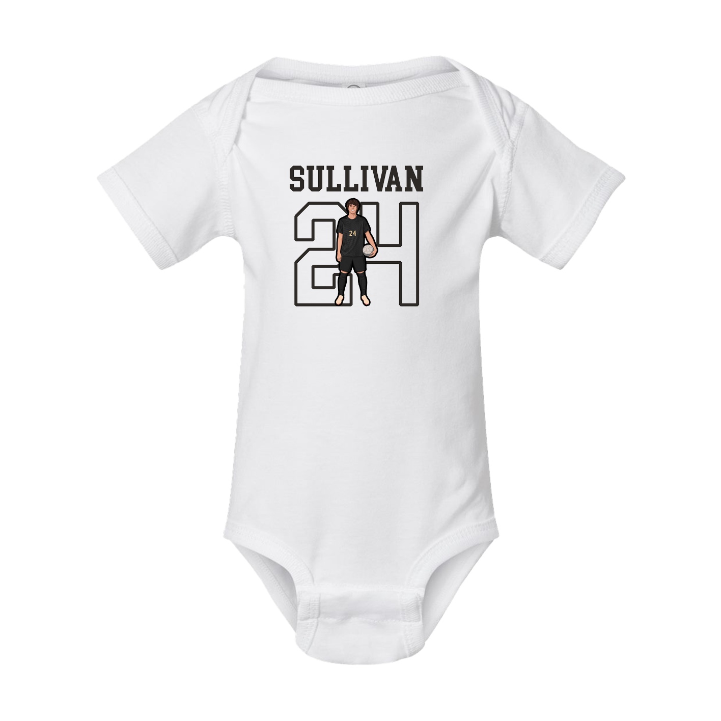 Baby Onesie — Shirsey in White