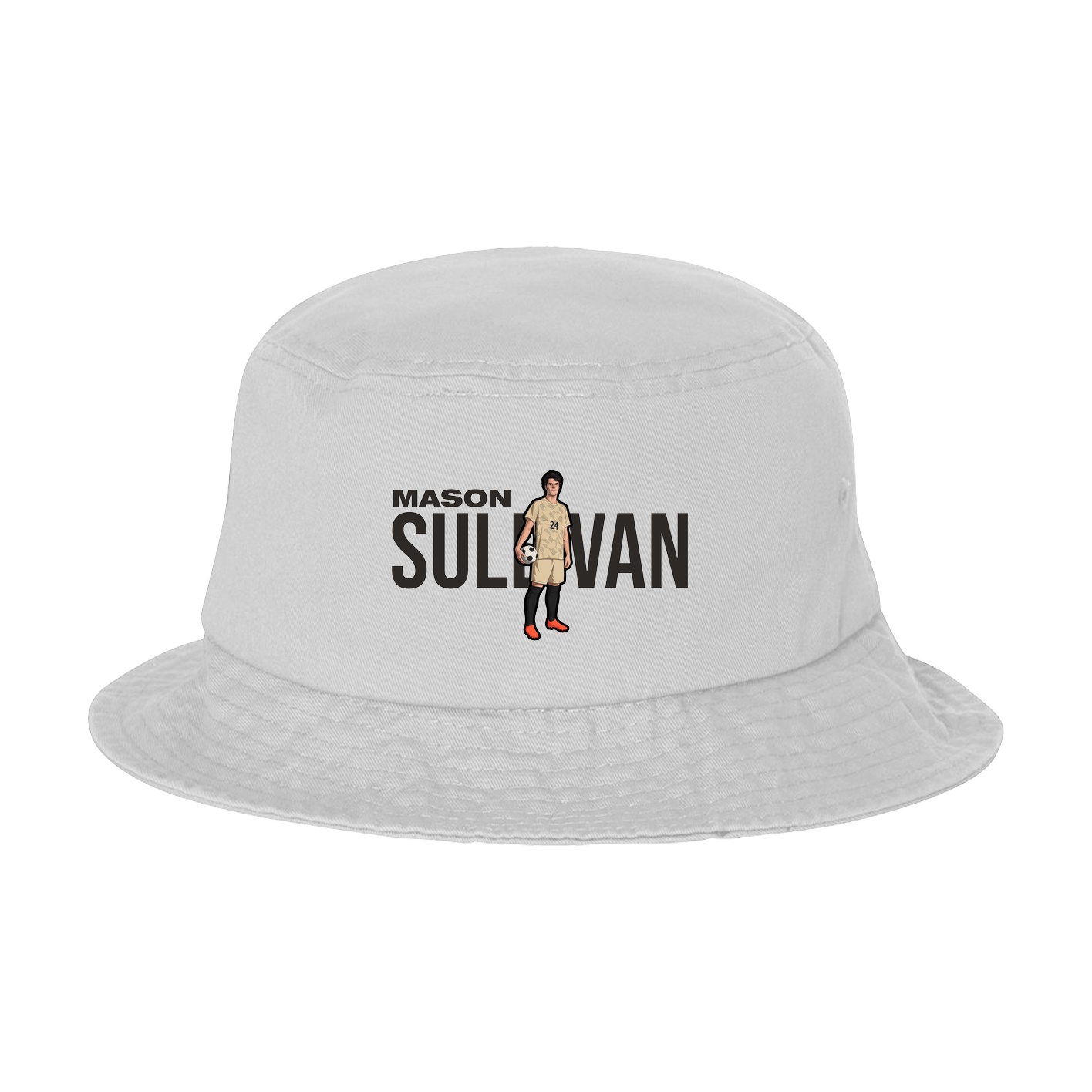 Bucket Cap — Player Name in White