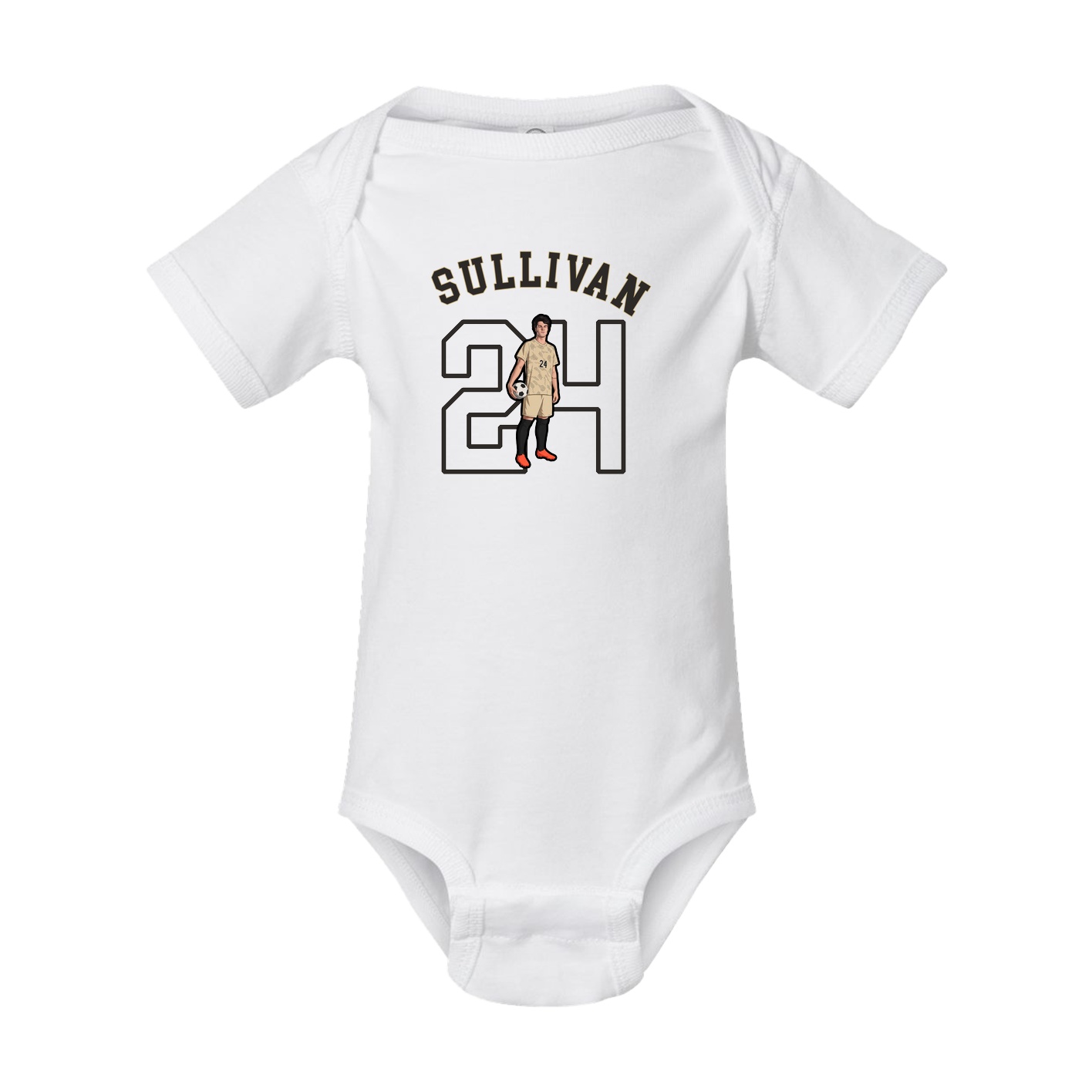 Baby Onesie — Shirsey Arch in White