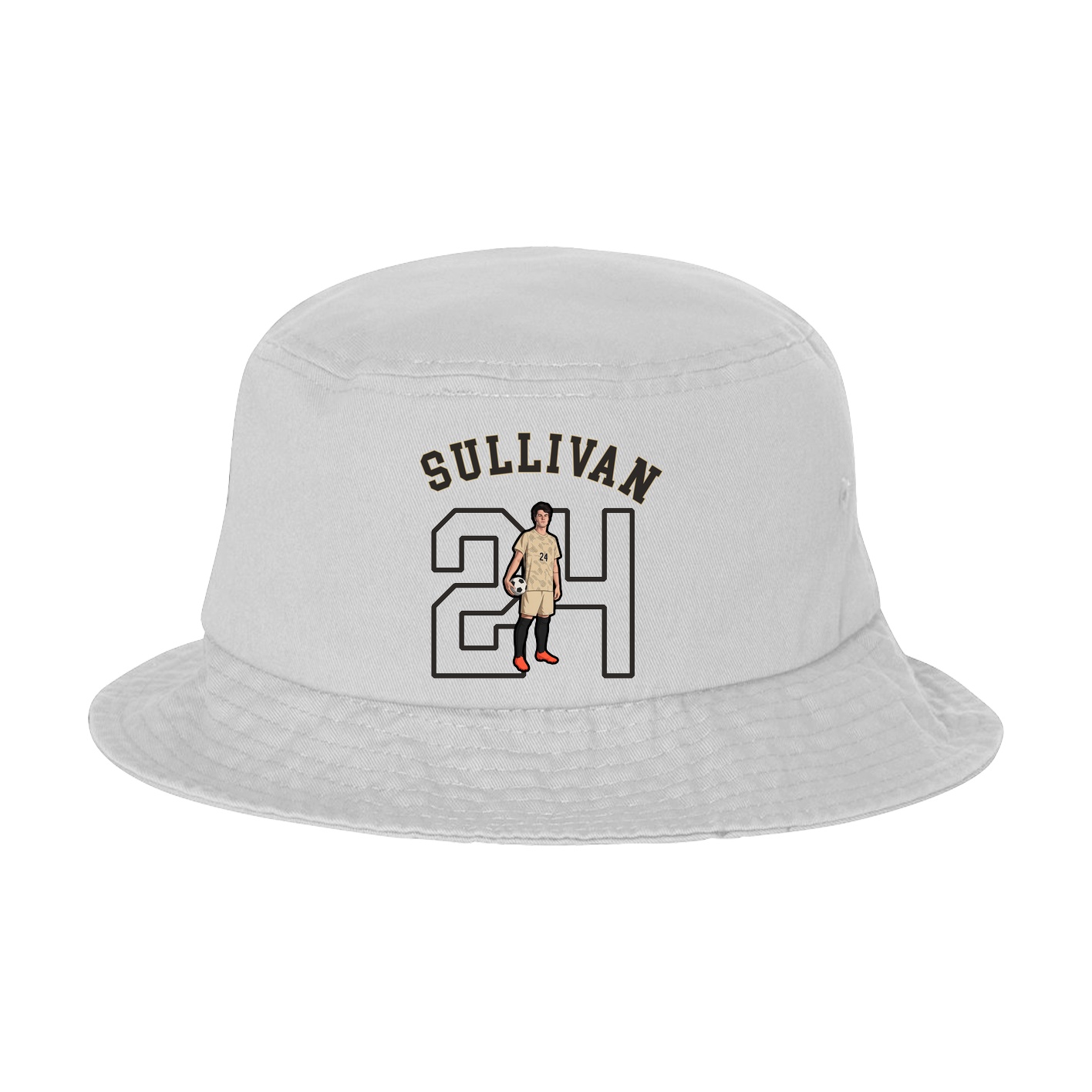 Bucket Cap — Shirsey Arch in White