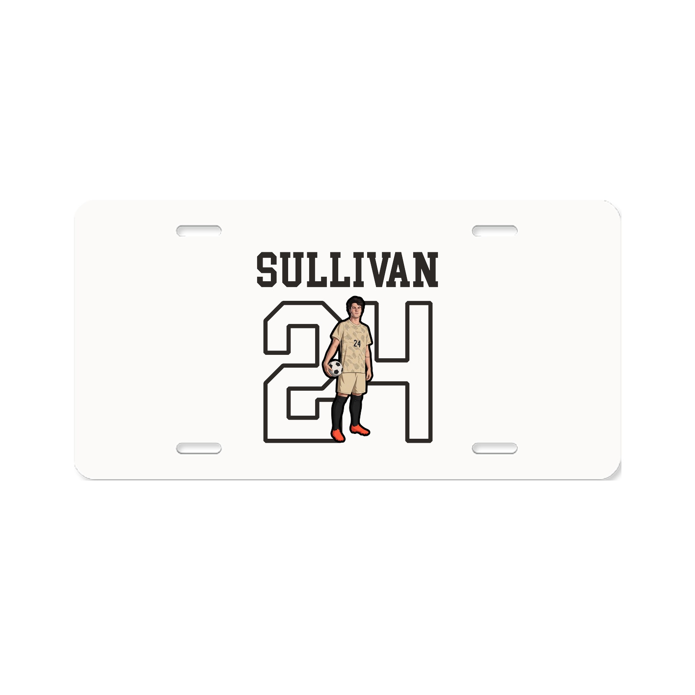 License Plate — Shirsey in Classic