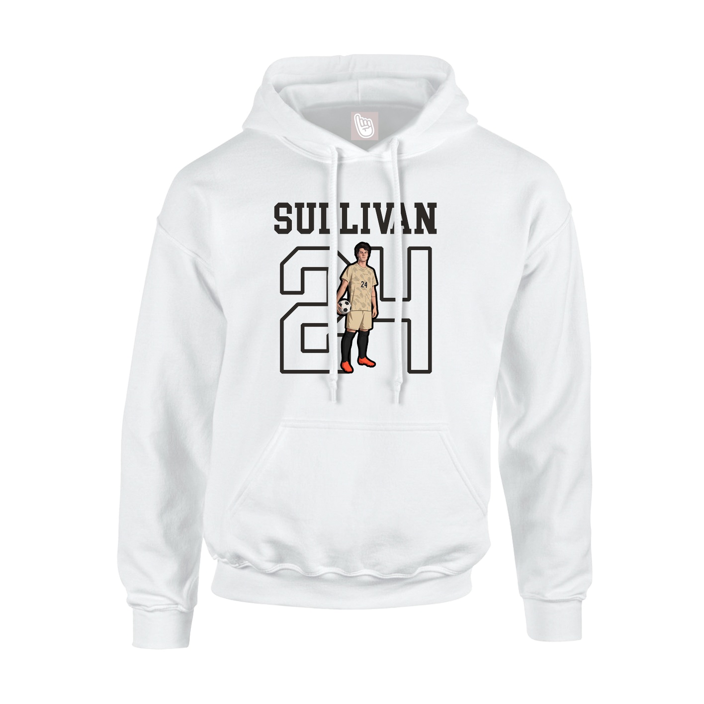 Youth Hoodie — Shirsey in White