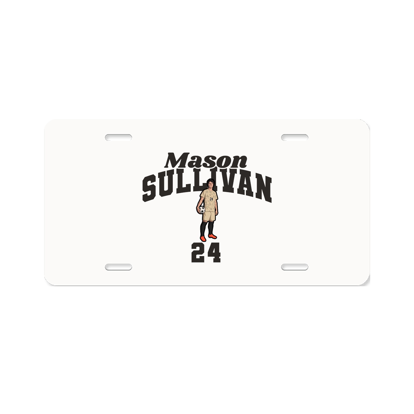 License Plate — Signature Arch in Classic