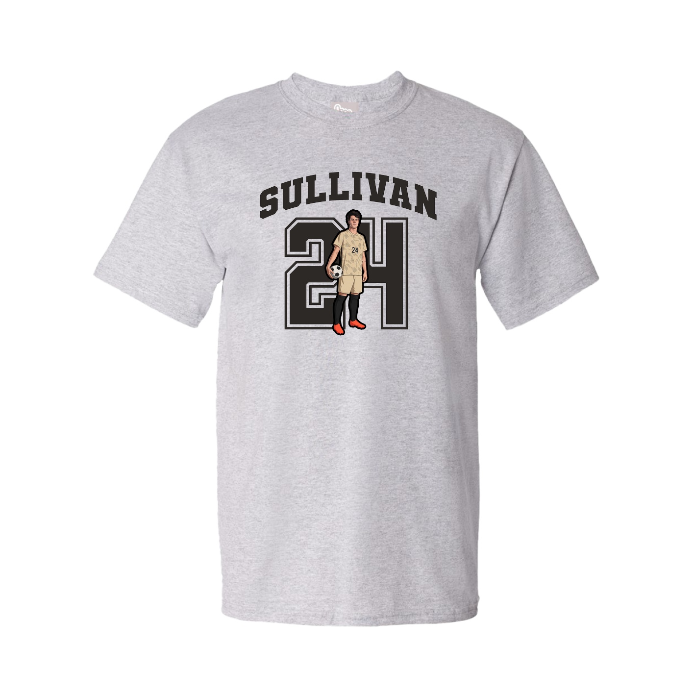 Tee — Number in Grey