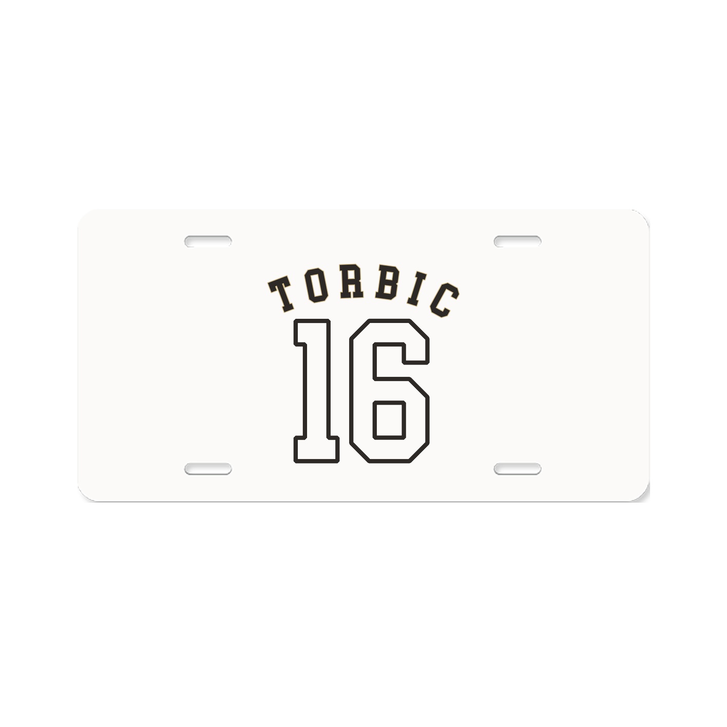 License Plate — Shirsey Arch in Classic