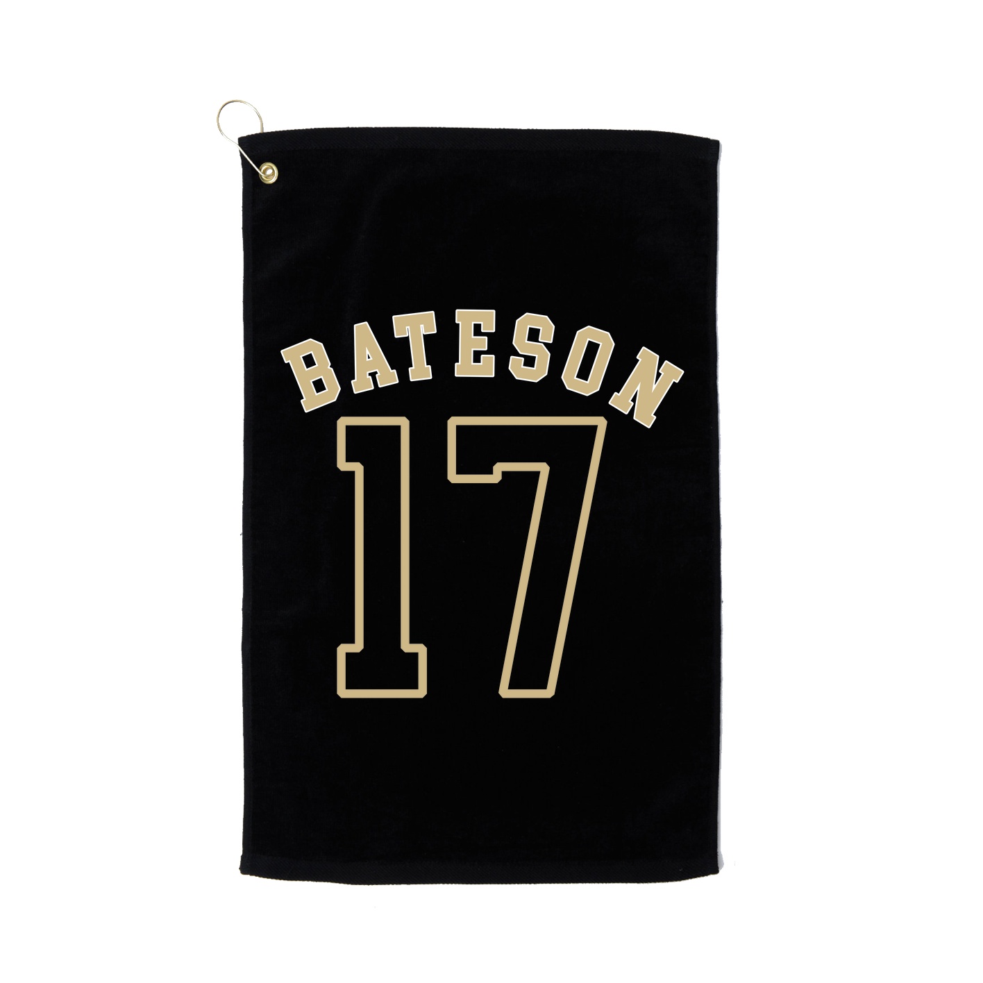 Golf Towel — Shirsey Arch in Black