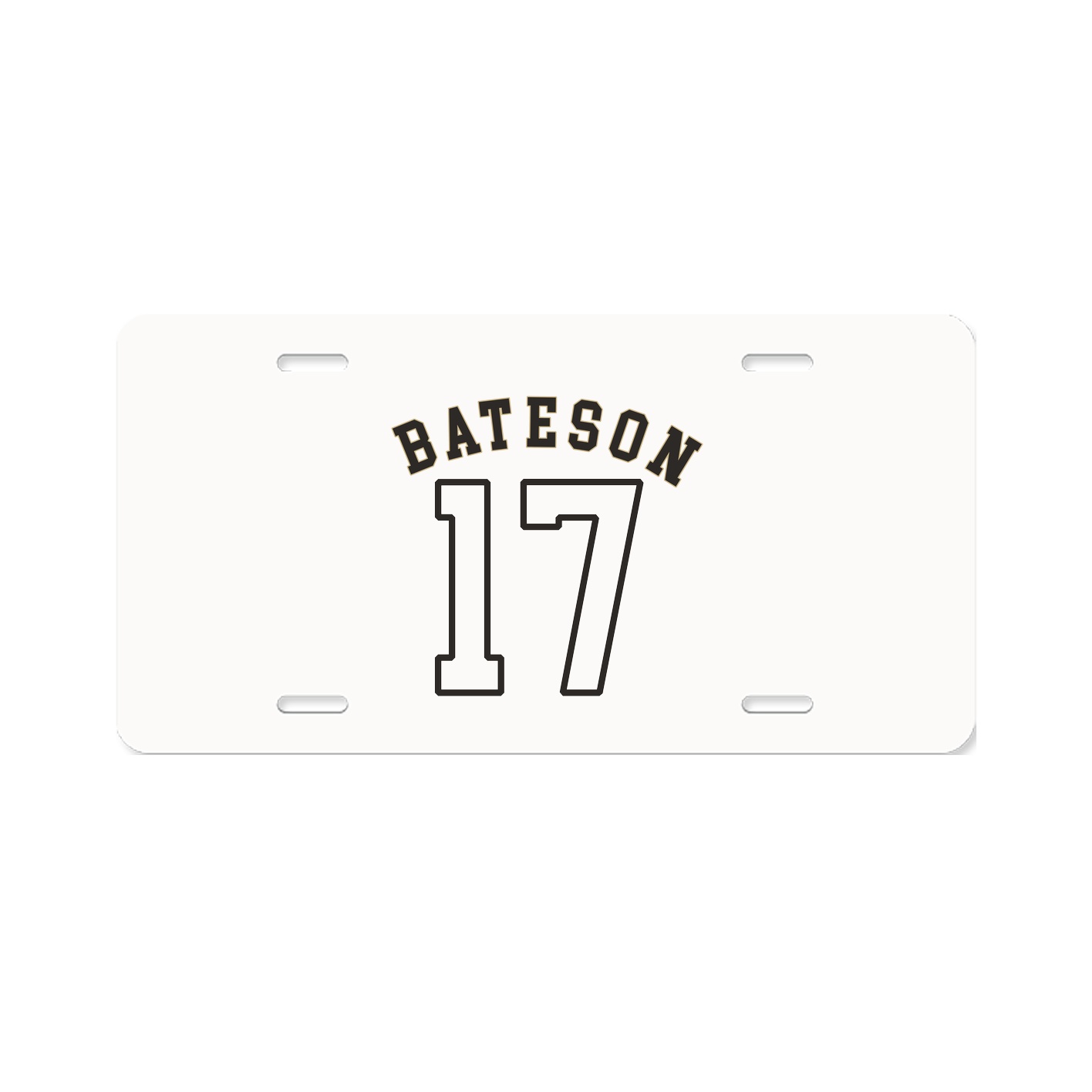License Plate — Shirsey Arch in Classic