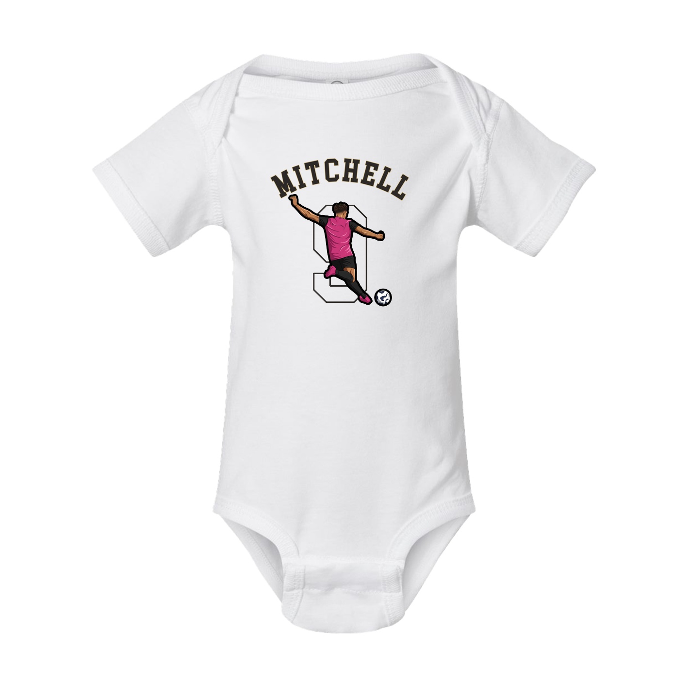 Baby Onesie — Shirsey Arch in White