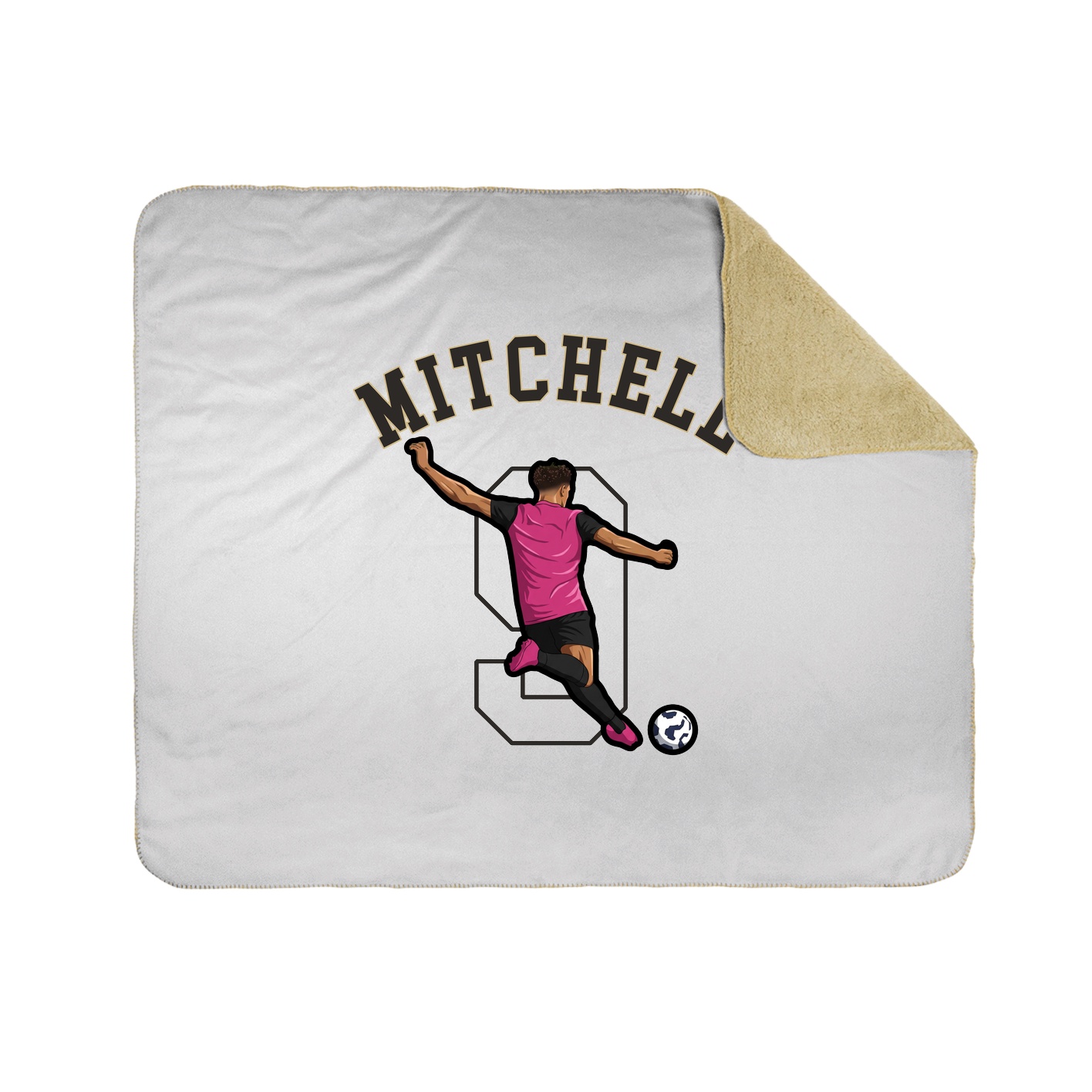 Throw Blanket — Shirsey Arch in White