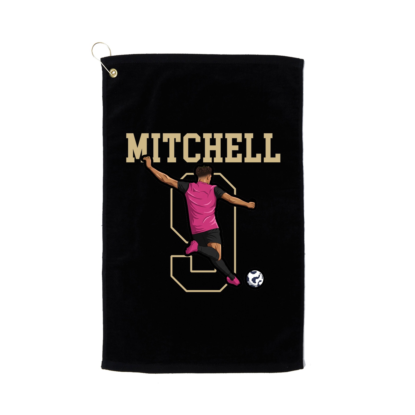 Golf Towel — Shirsey in Black