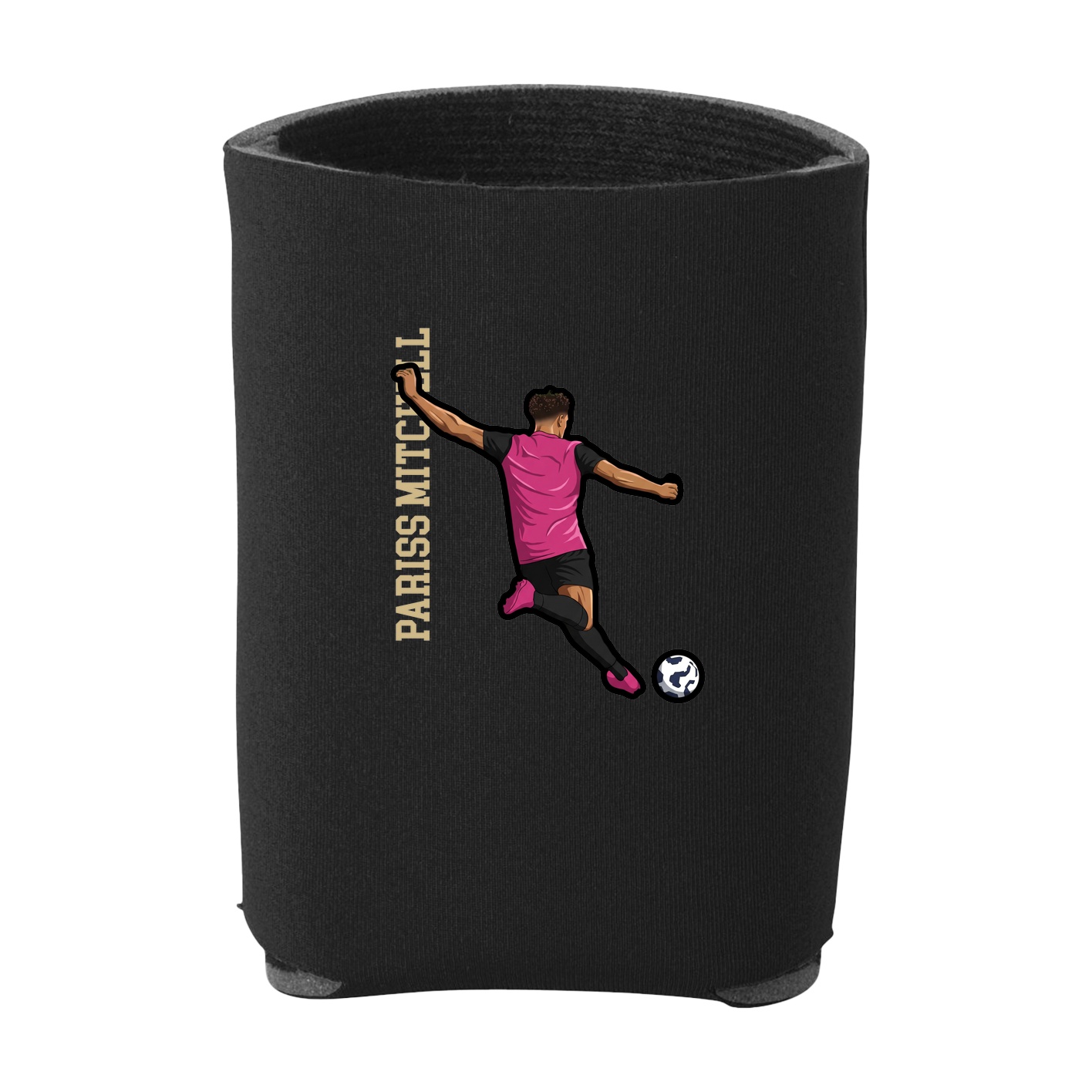 Can Holder — Name Vertical in Black