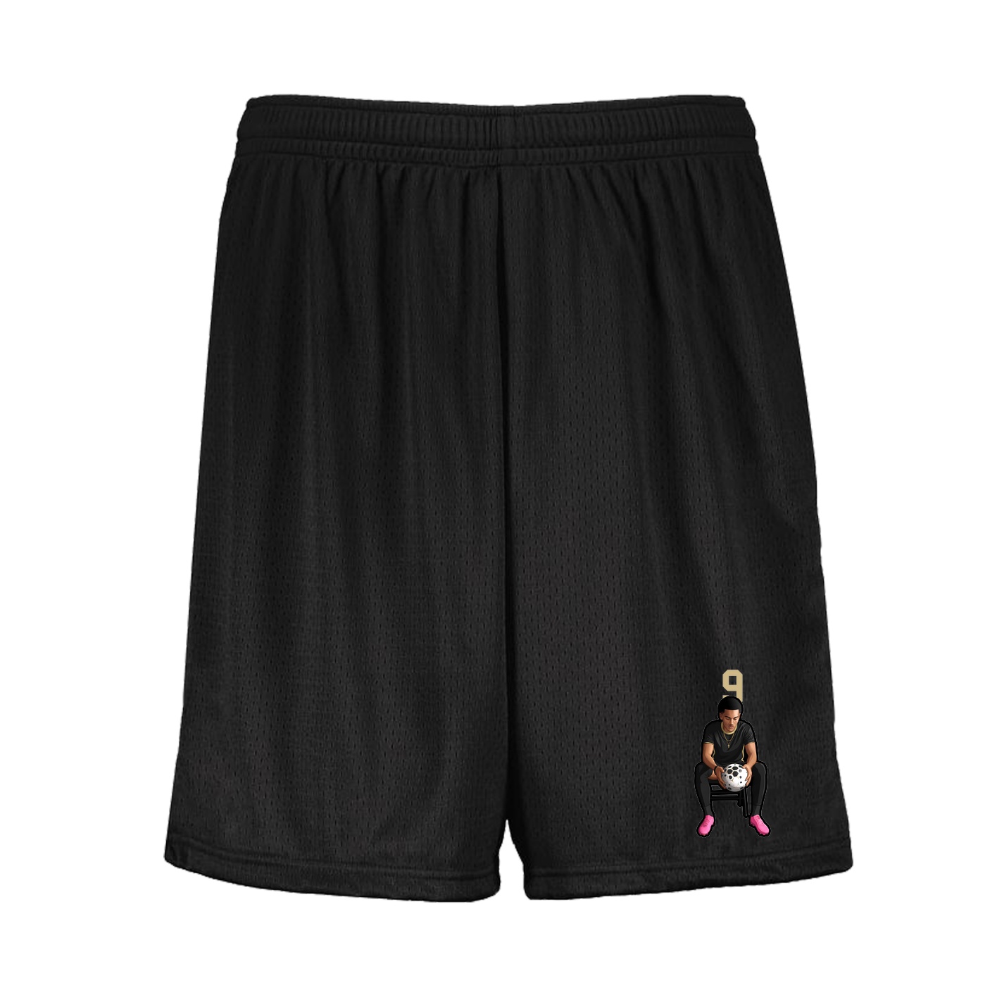 Shorts — Number Top in Black