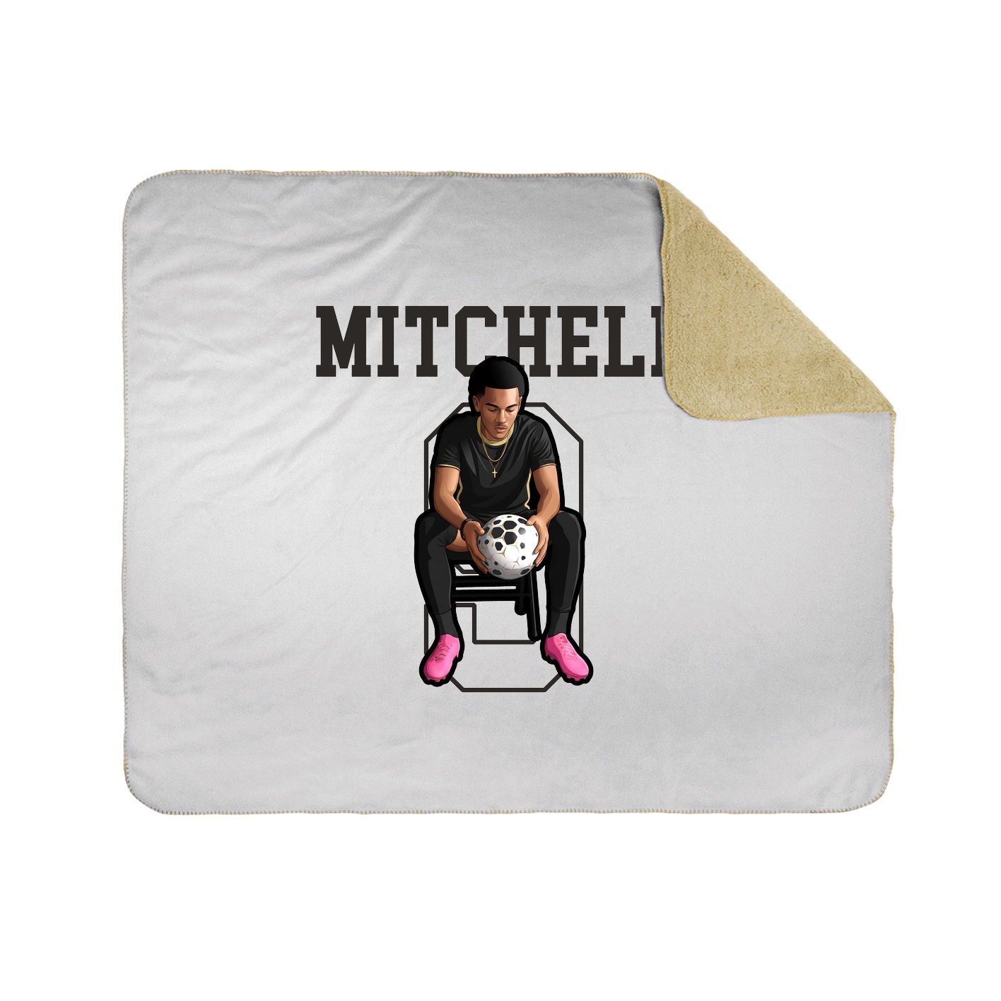 50x60 Sherpa Lined Throw Blanket