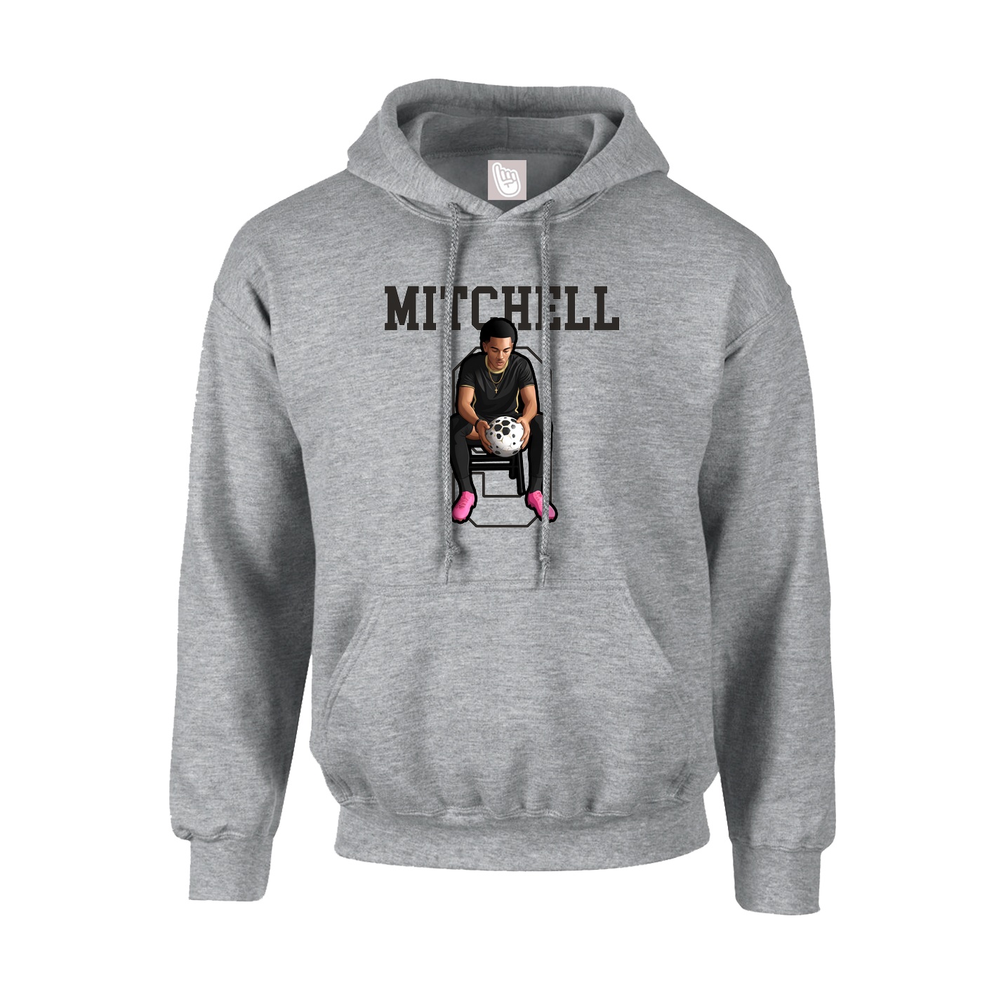 Hoodie — Shirsey in Grey