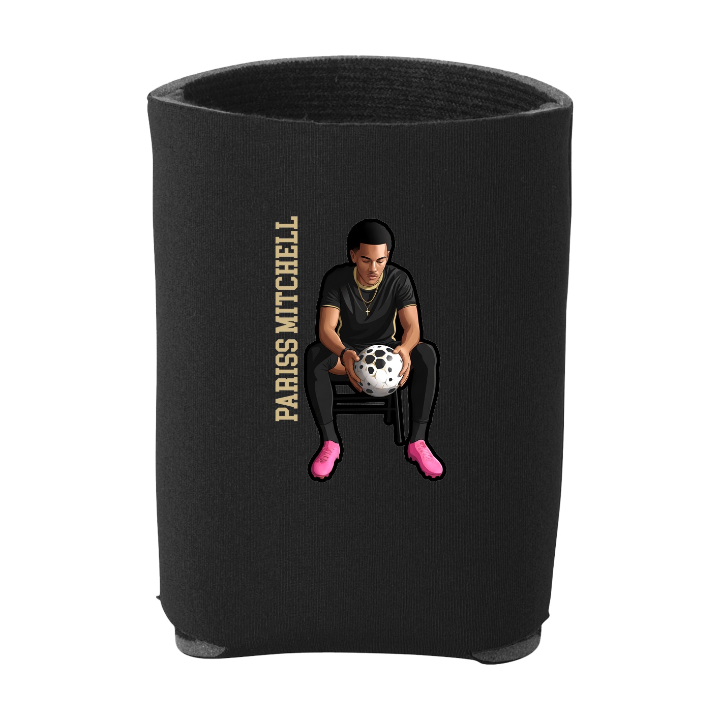 Can Holder — Name Vertical in Black