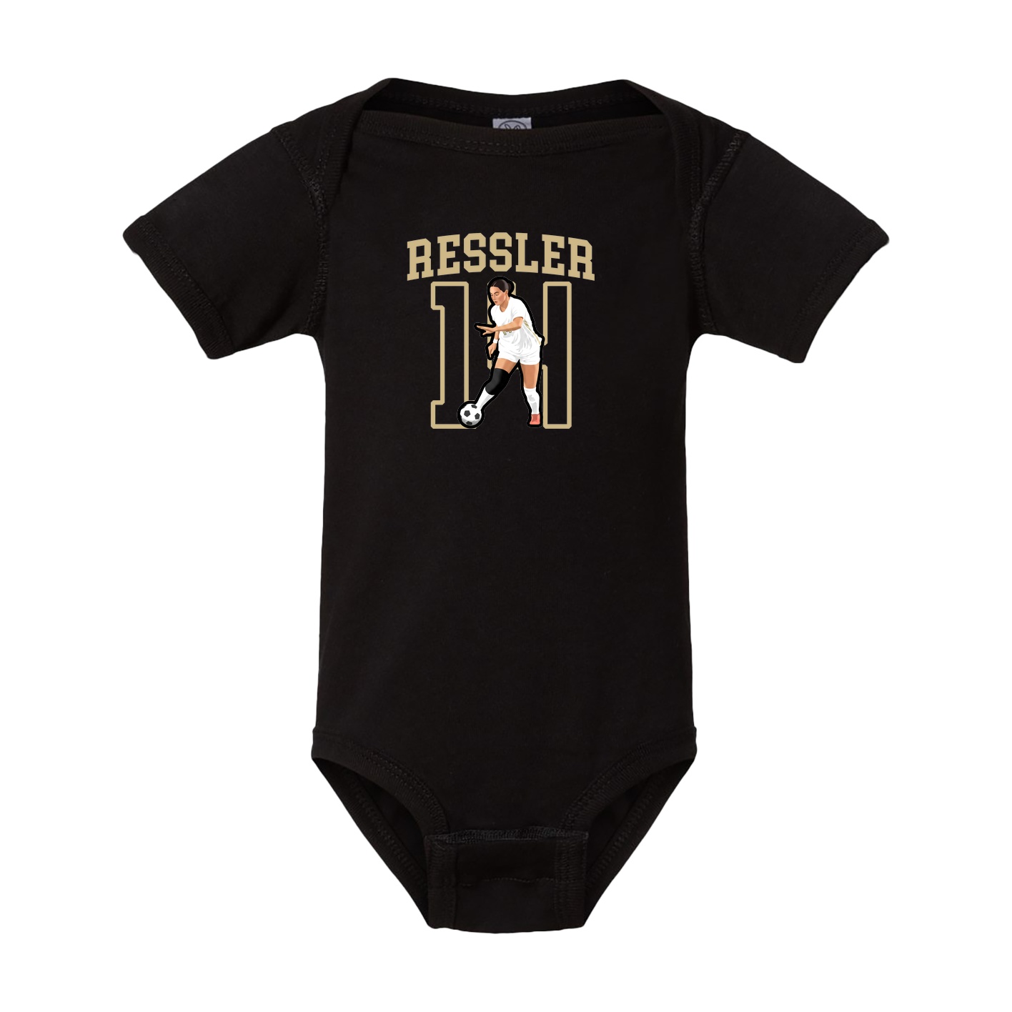 Baby Onesie — Shirsey in Black
