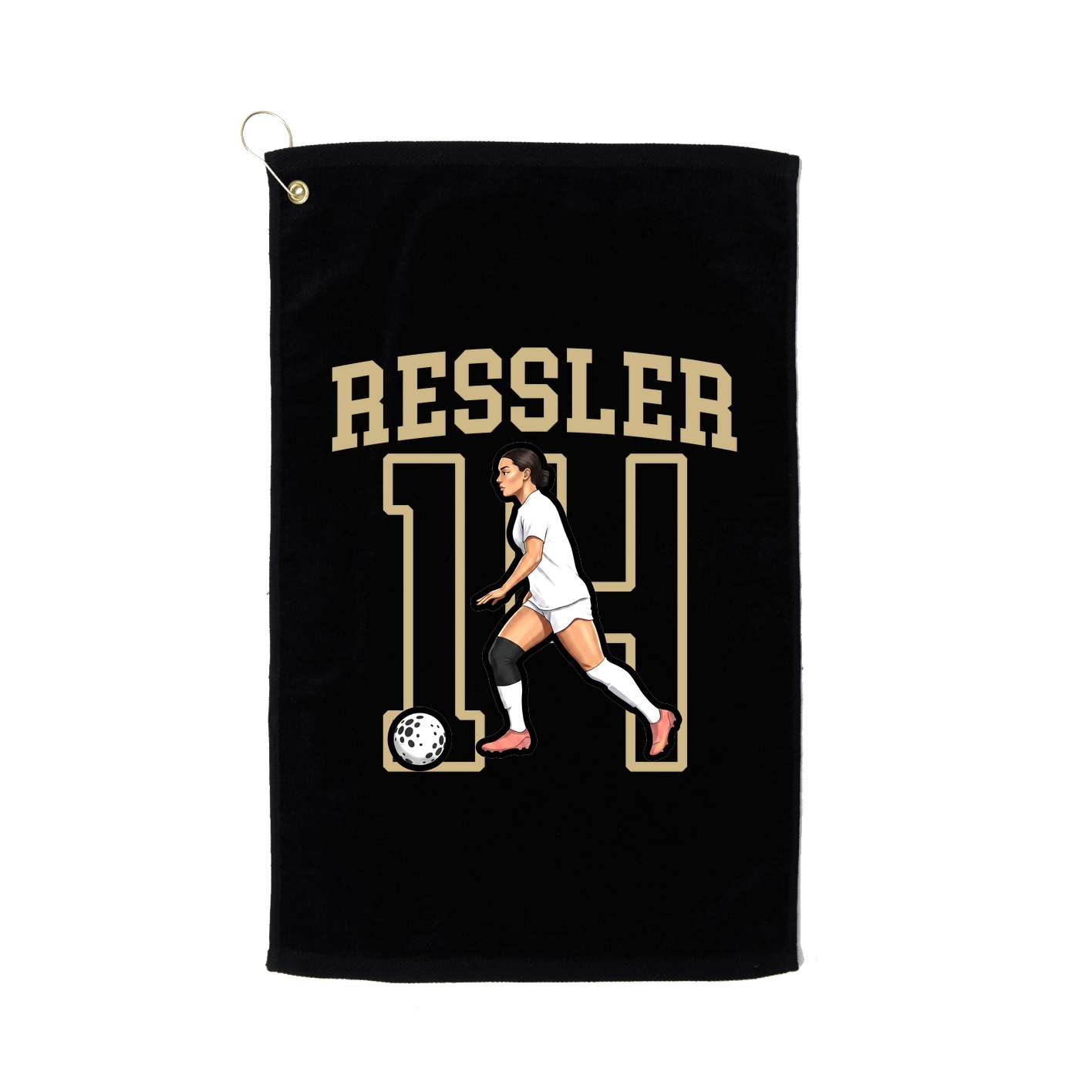Golf Towel — Shirsey in Black