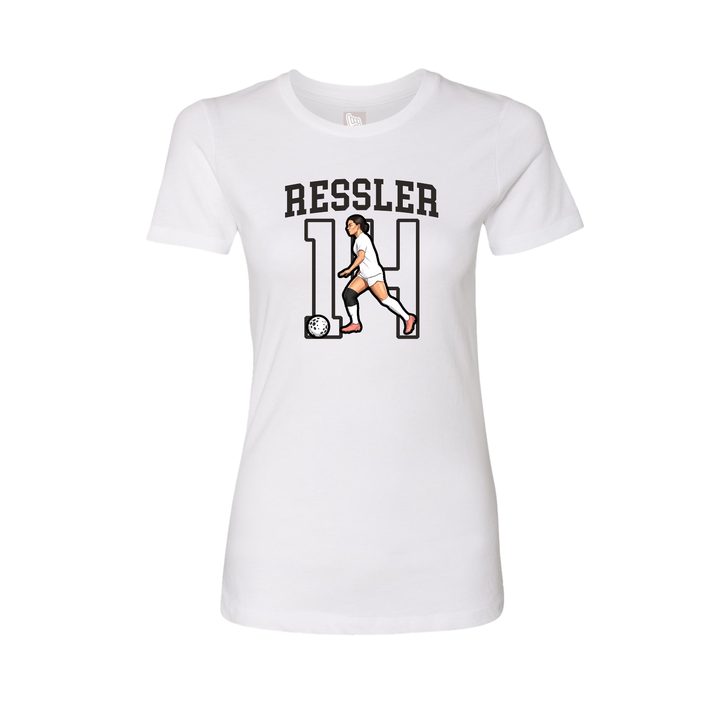 Fitted Women's Tee — Shirsey in White