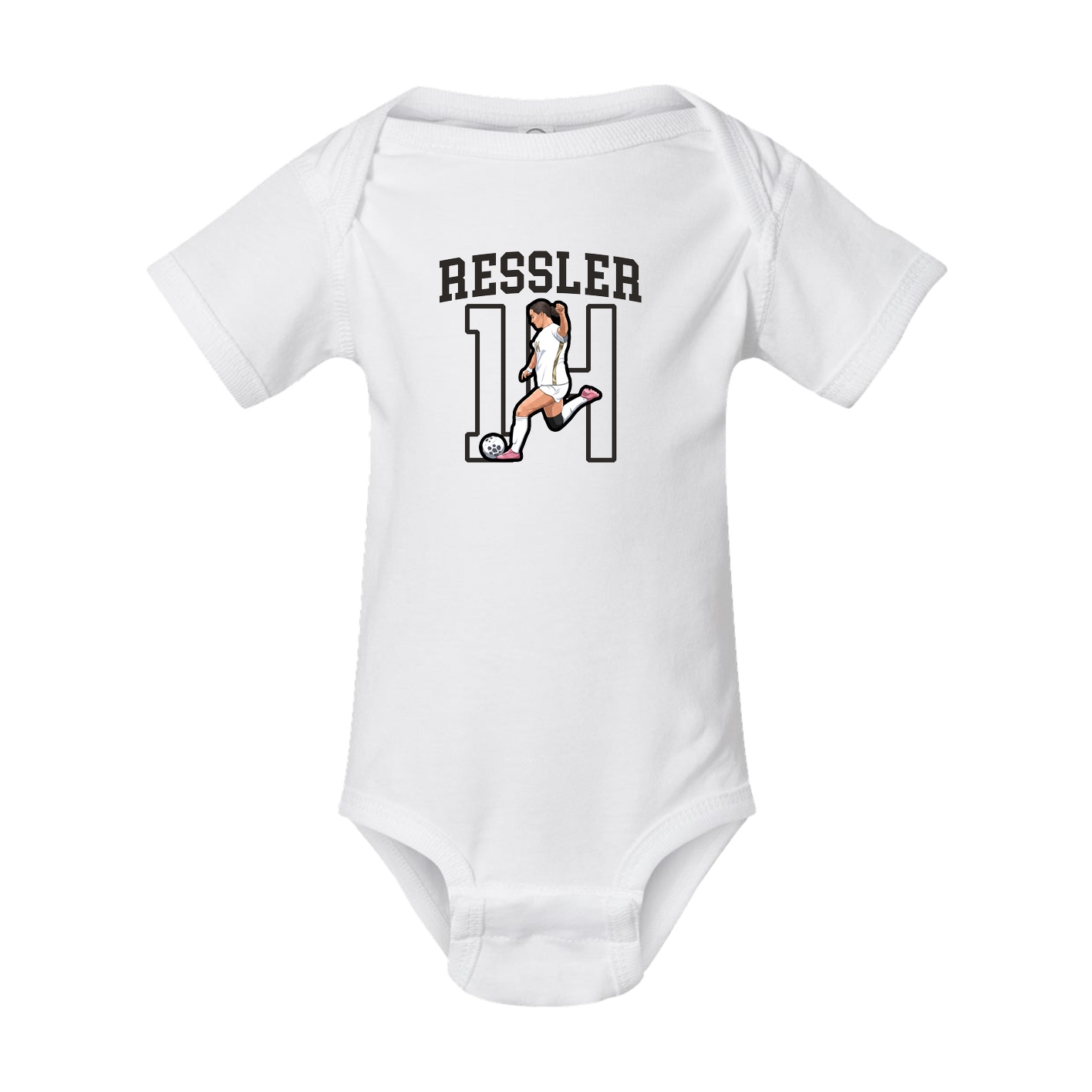 Baby Onesie — Shirsey in White
