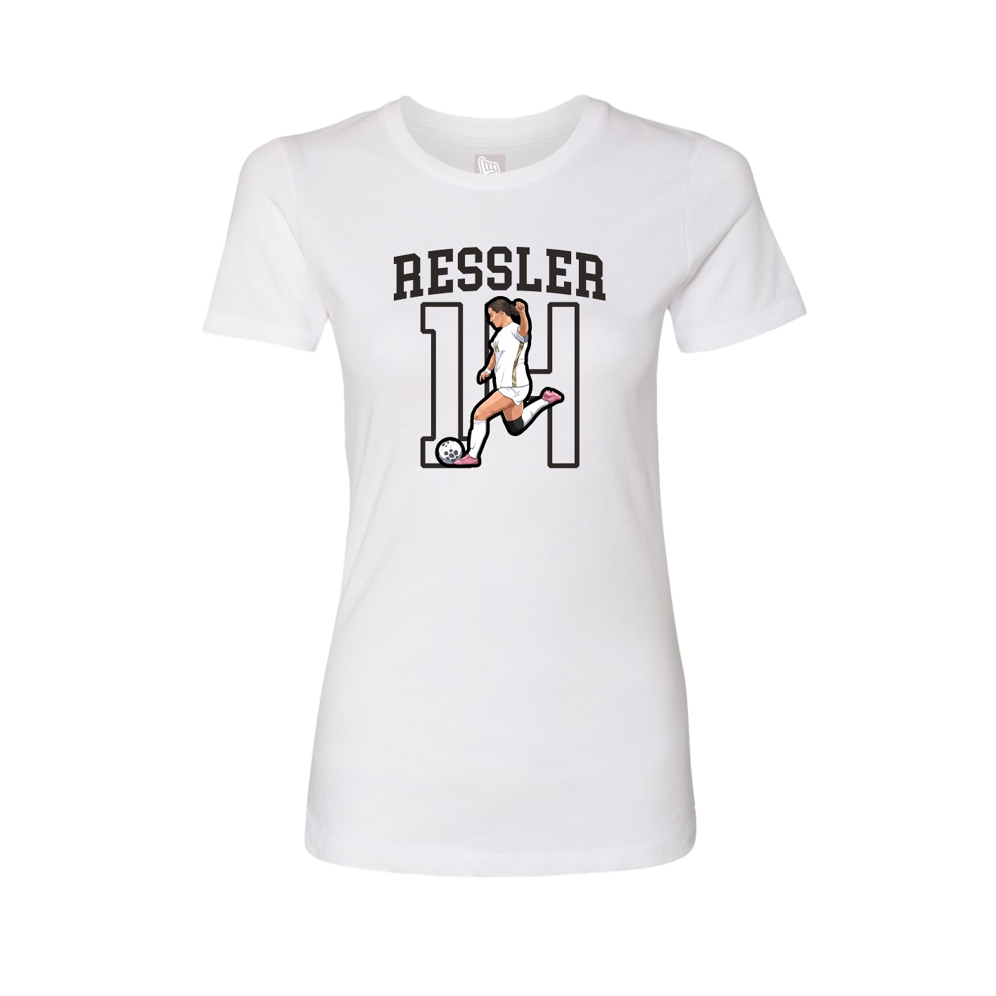 Fitted Women's Tee — Shirsey in White