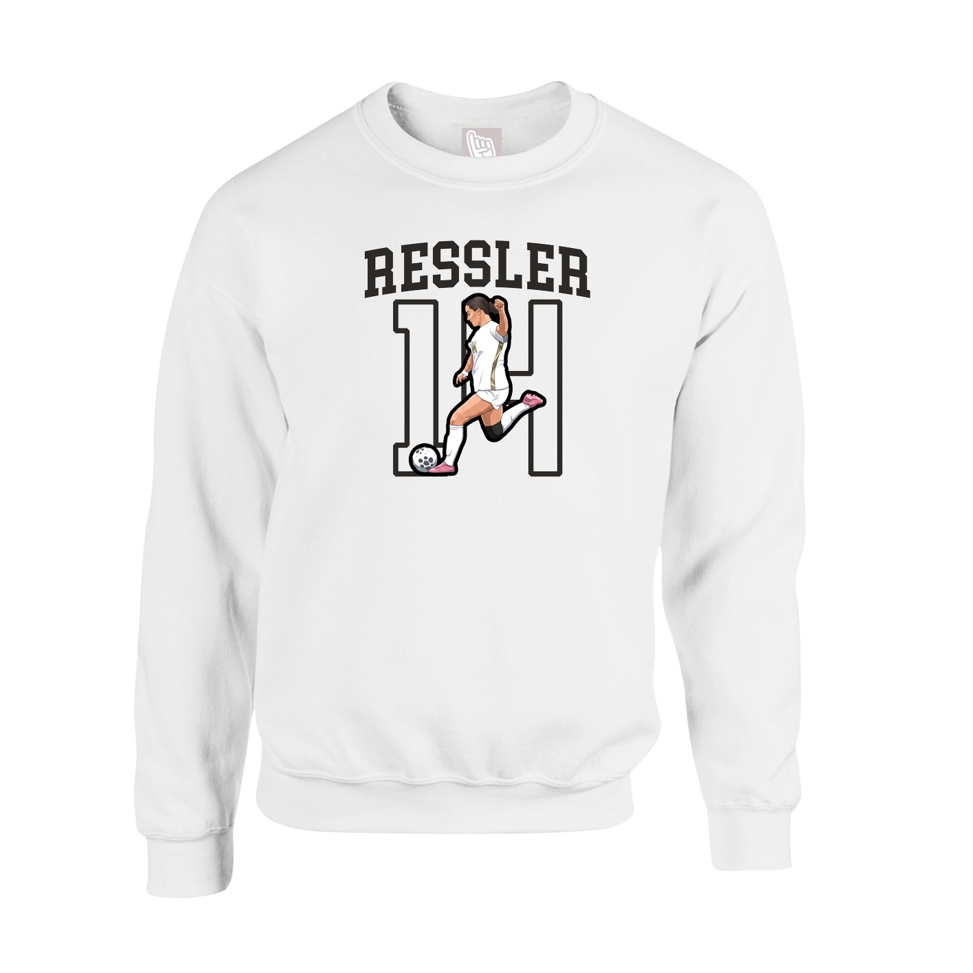 Fleece Crew — Shirsey in White
