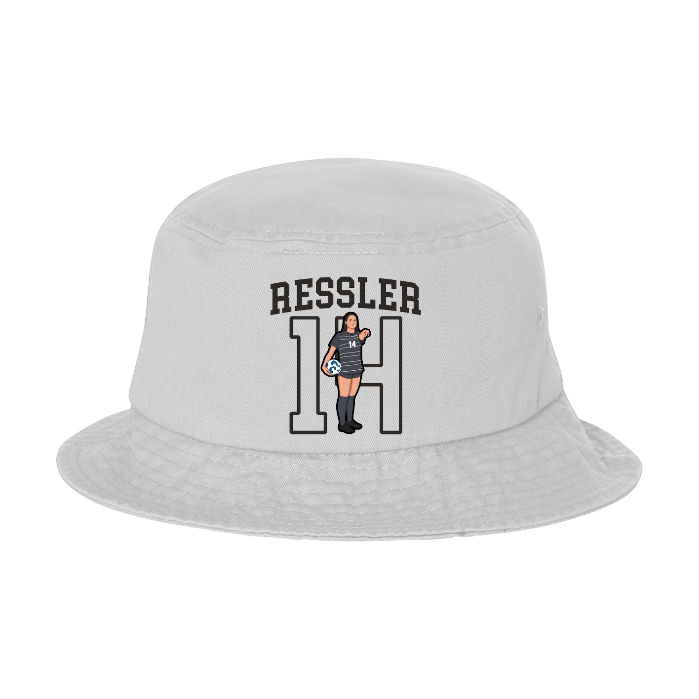 Bucket Cap — Shirsey in White