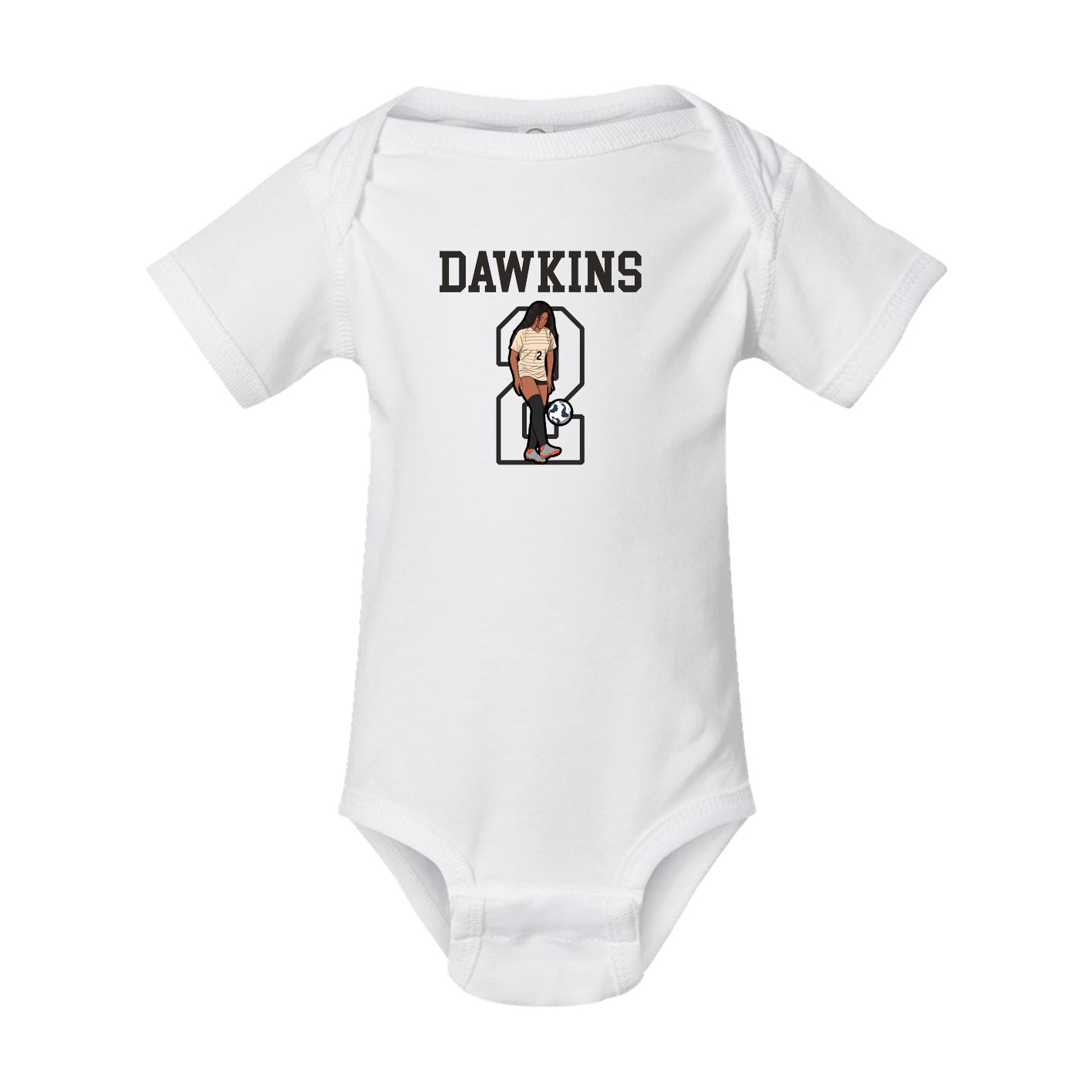 Baby Onesie — Shirsey in White