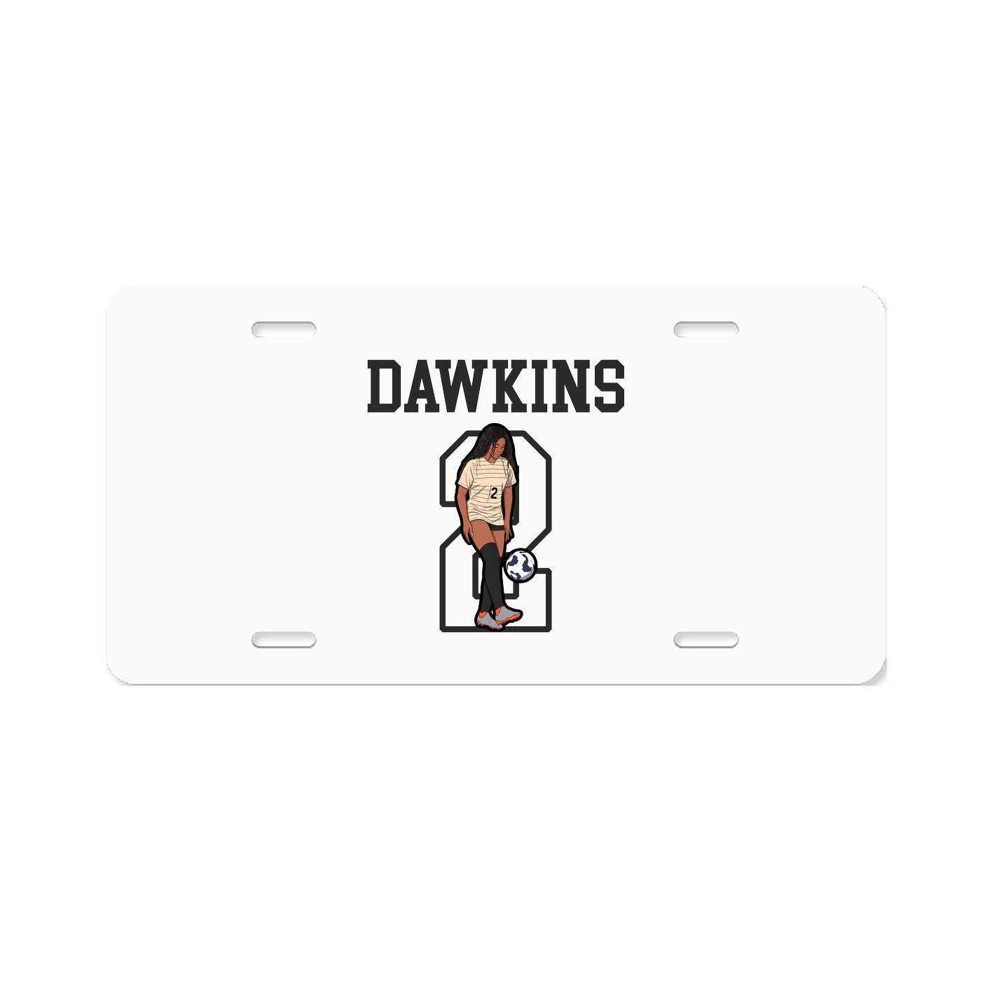 License Plate — Shirsey in Classic