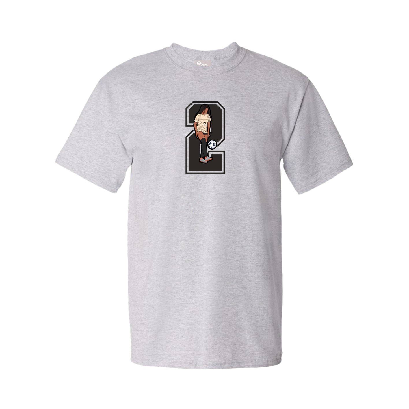 Tee — Number in Grey