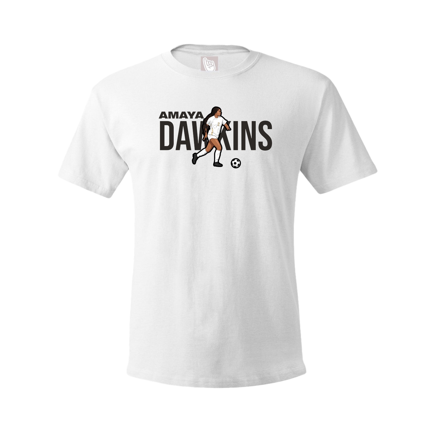 Tee — Player Name in White