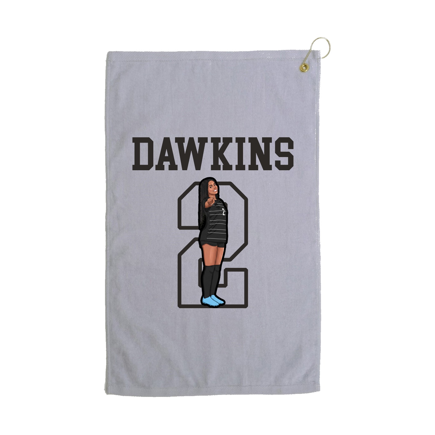 Golf Towel — Shirsey in Grey